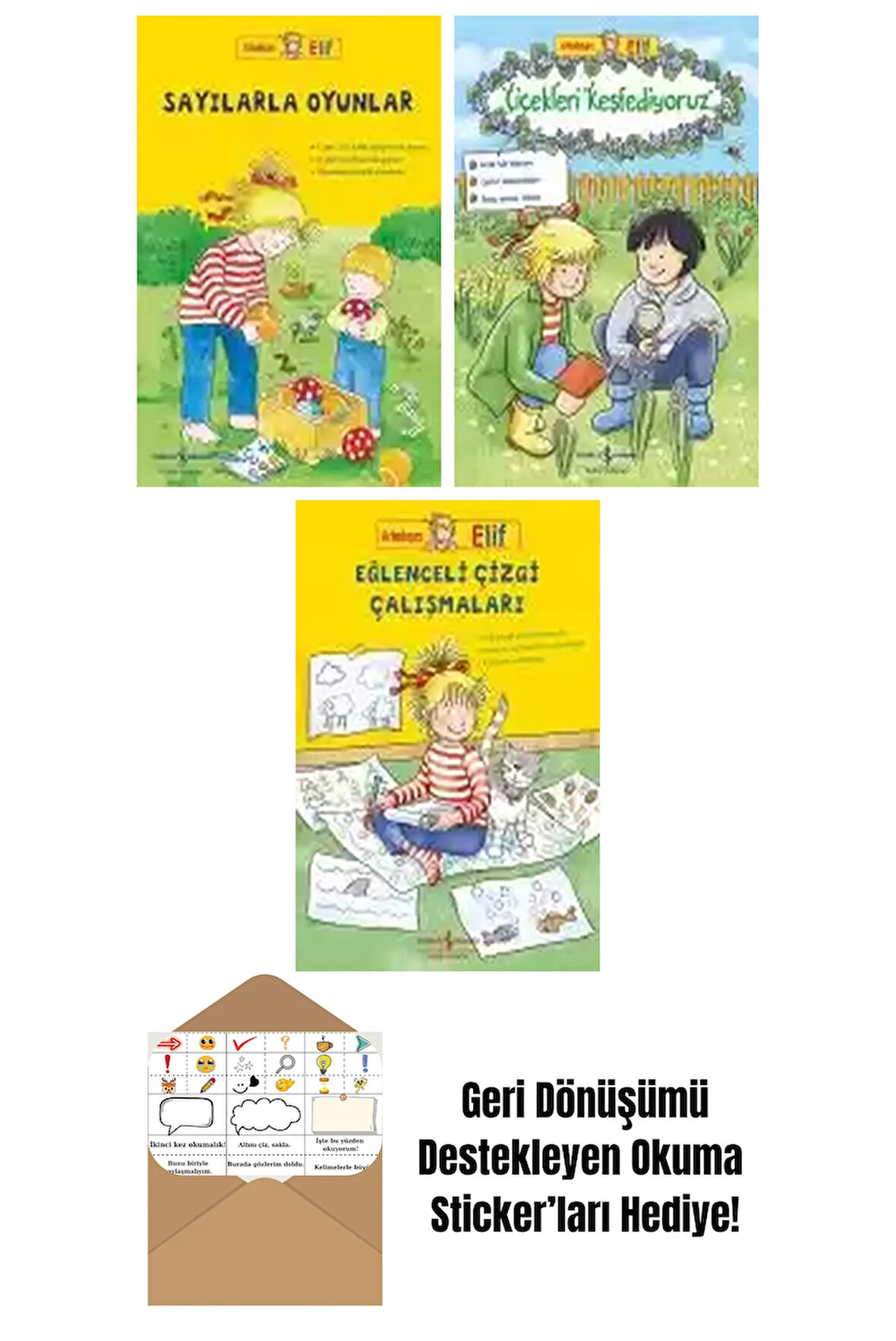 Hanna Sörensen 3 Kitap Seti + Okuma Sticker'ları