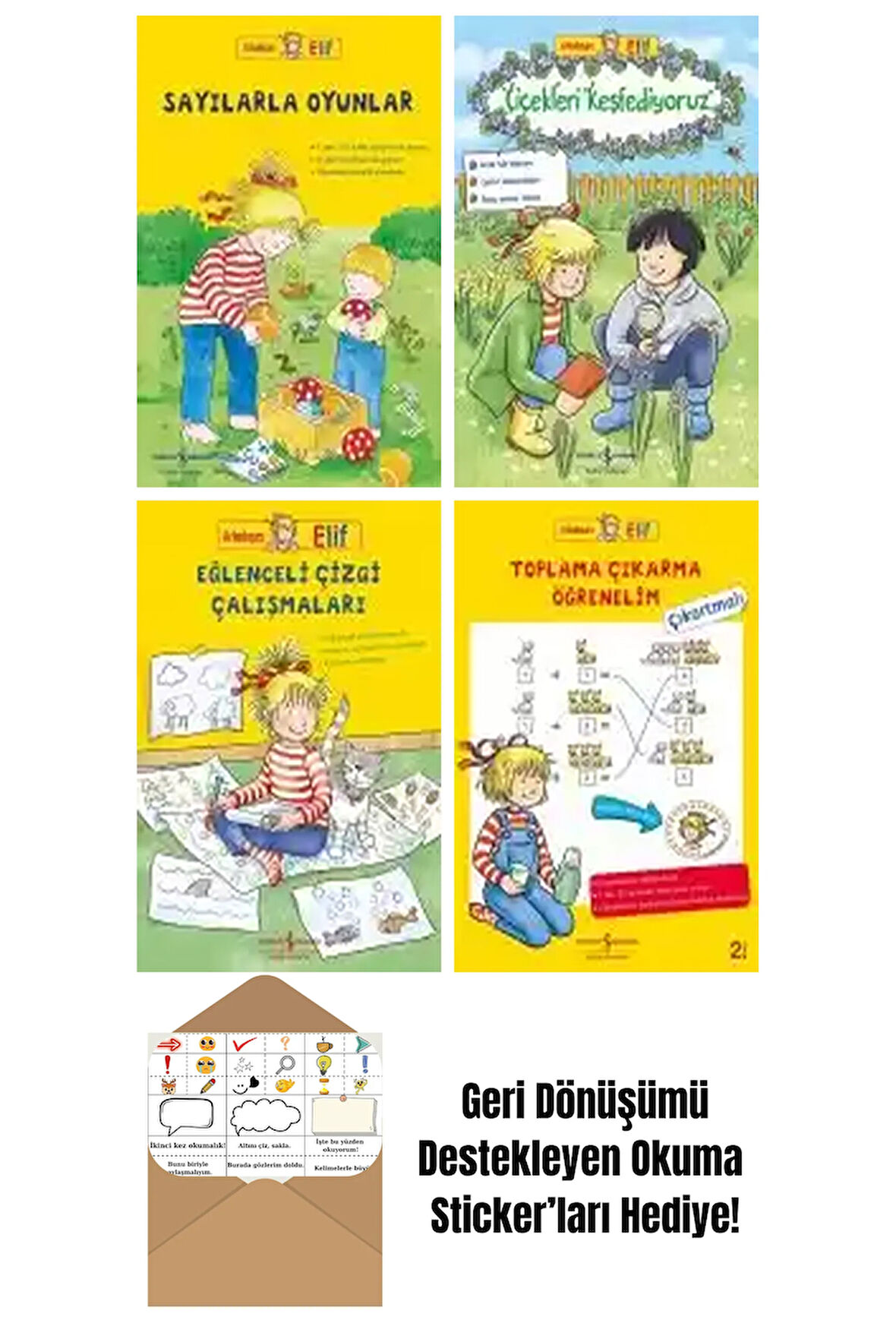 Hanna Sörensen 4 Kitap Seti + Okuma Sticker'ları