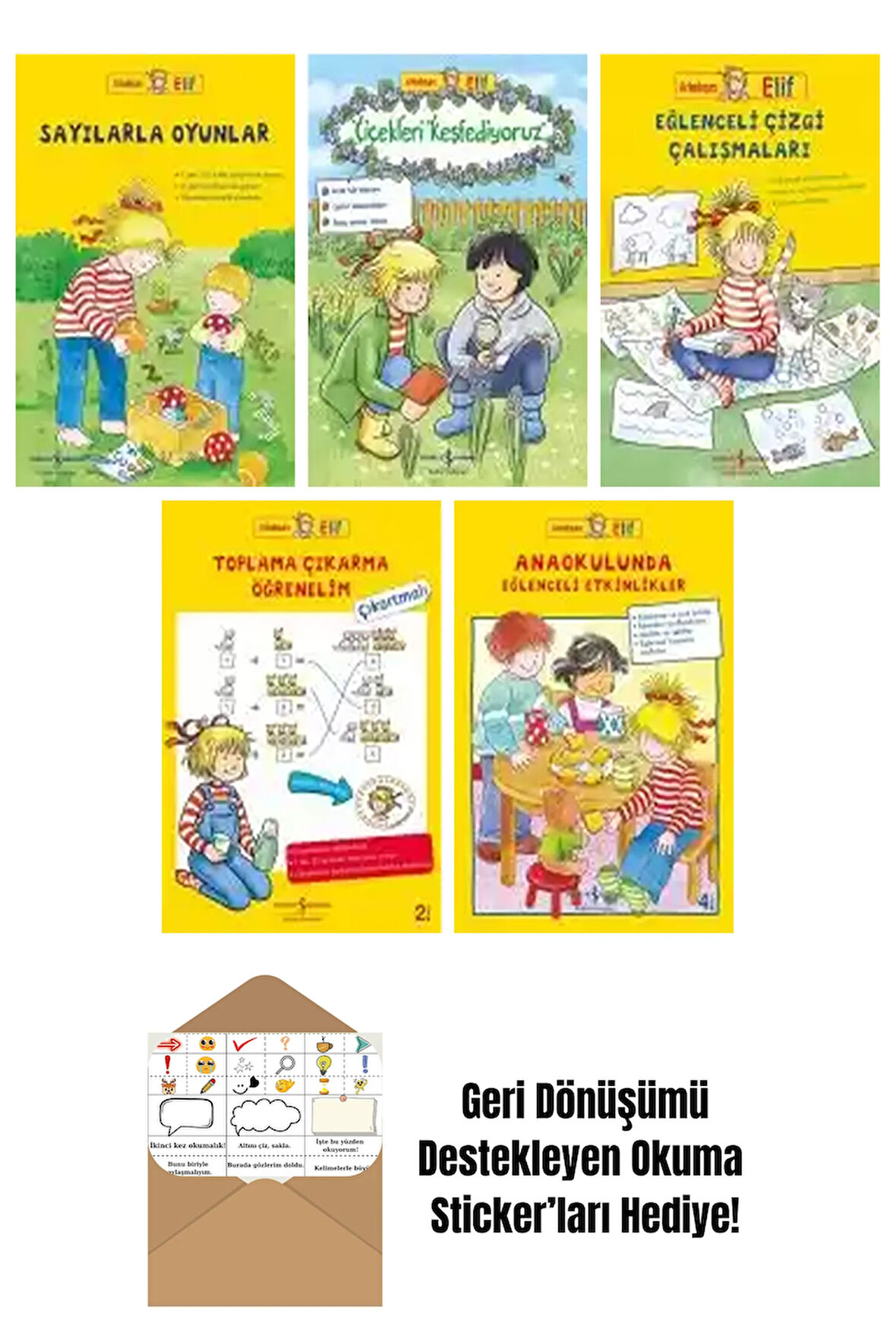 Hanna Sörensen 5 Kitap Seti + Okuma Sticker'ları