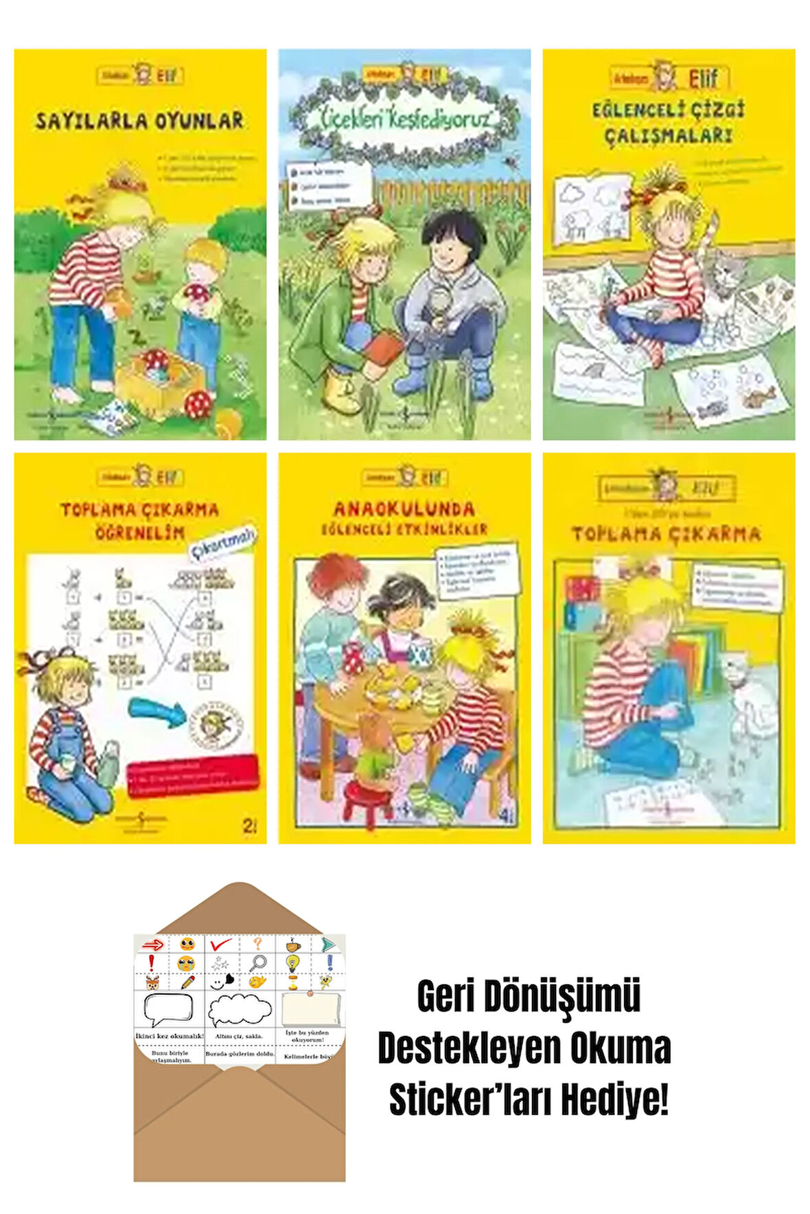 Hanna Sörensen 6 Kitap Seti + Okuma Sticker'ları