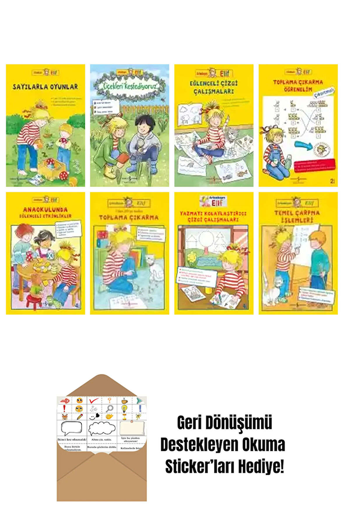 Hanna Sörensen 8 Kitap Seti + Okuma Sticker'ları