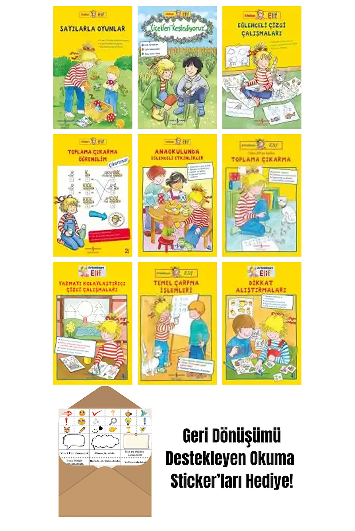 Hanna Sörensen 9 Kitap Seti + Okuma Sticker'ları