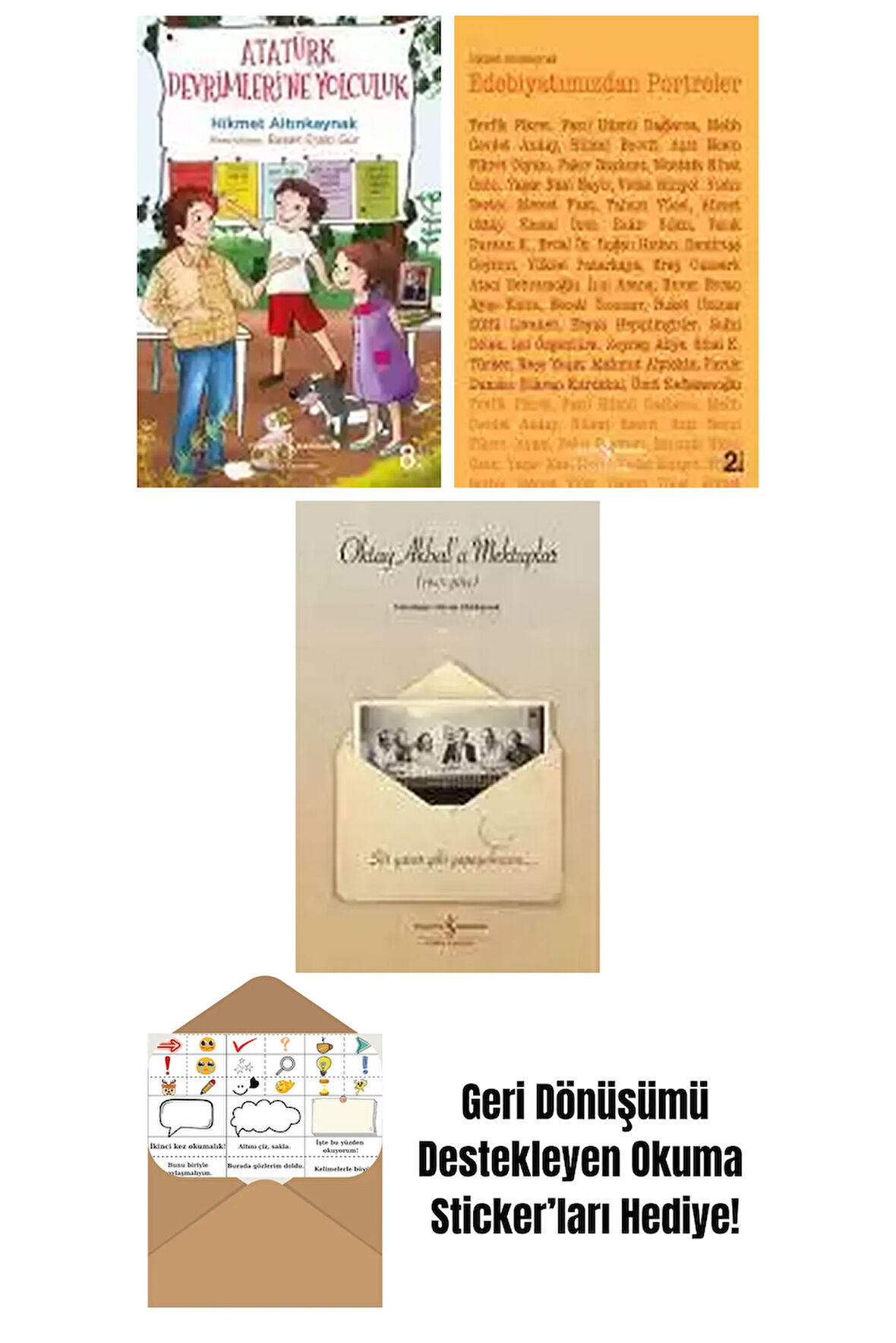 Hikmet Altınkaynak 3 Kitap Seti + Okuma Sticker'ları