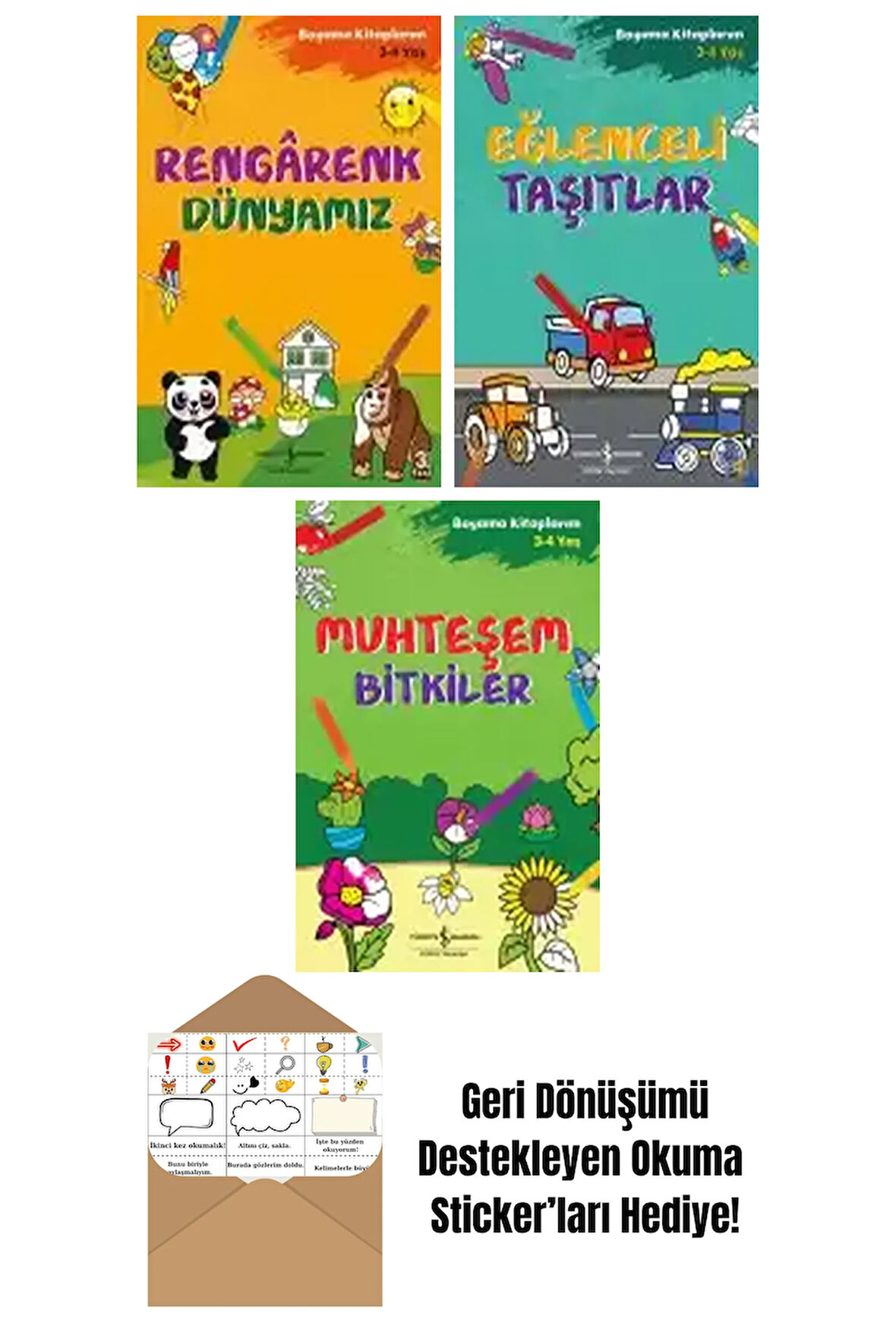 Mahir Ulaş Baytöre 3 Kitap Seti + Okuma Sticker'ları