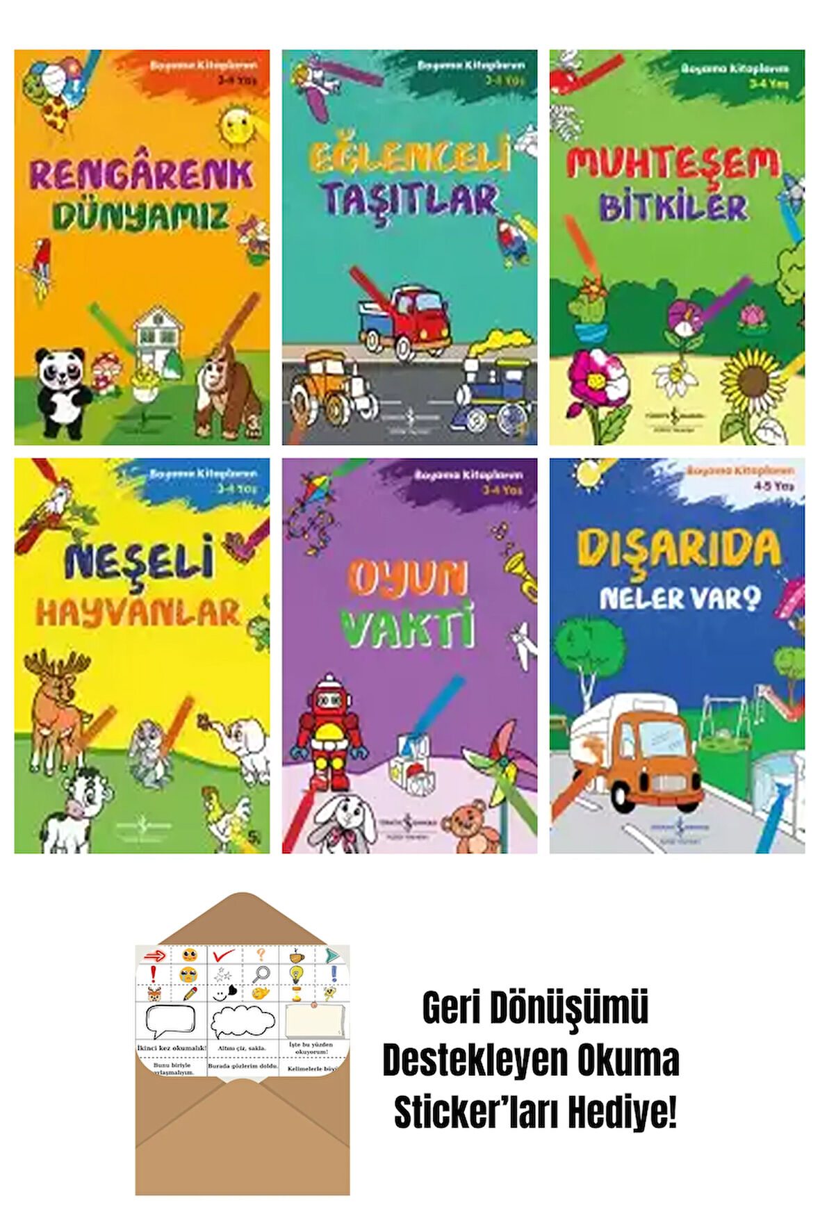 Mahir Ulaş Baytöre 6 Kitap Seti + Okuma Sticker'ları