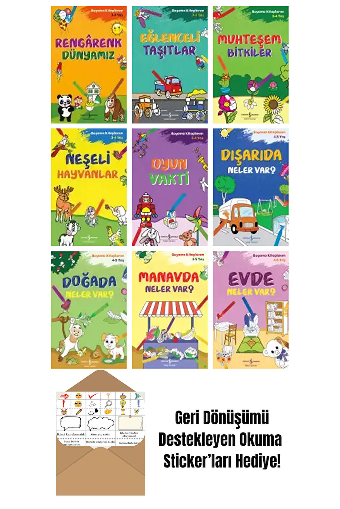Mahir Ulaş Baytöre 9 Kitap Seti + Okuma Sticker'ları