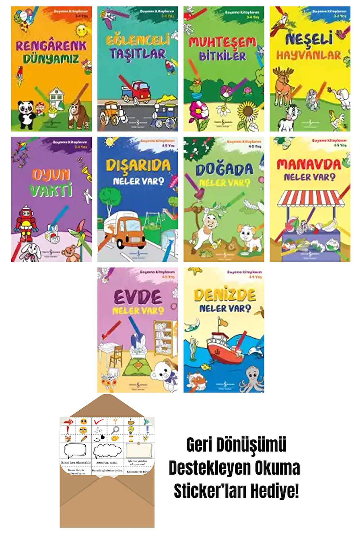 Mahir Ulaş Baytöre 10 Kitap Seti + Okuma Sticker'ları