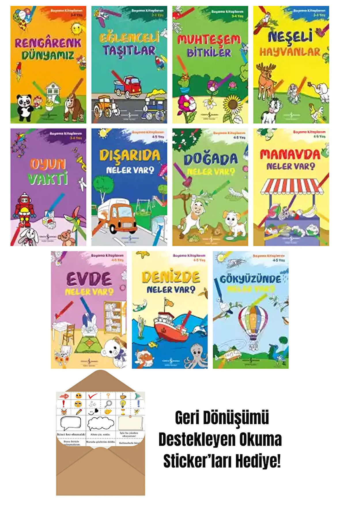 Mahir Ulaş Baytöre 11 Kitap Seti + Okuma Sticker'ları