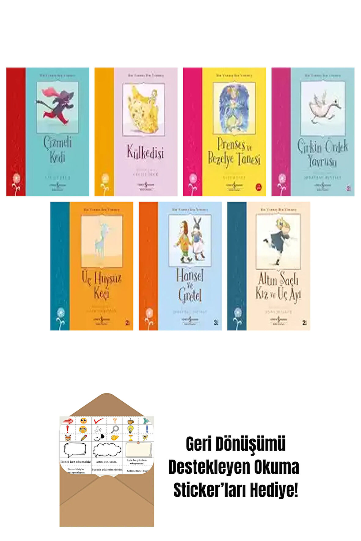 Margrete Lamond 7 Kitap Seti + Okuma Sticker'ları