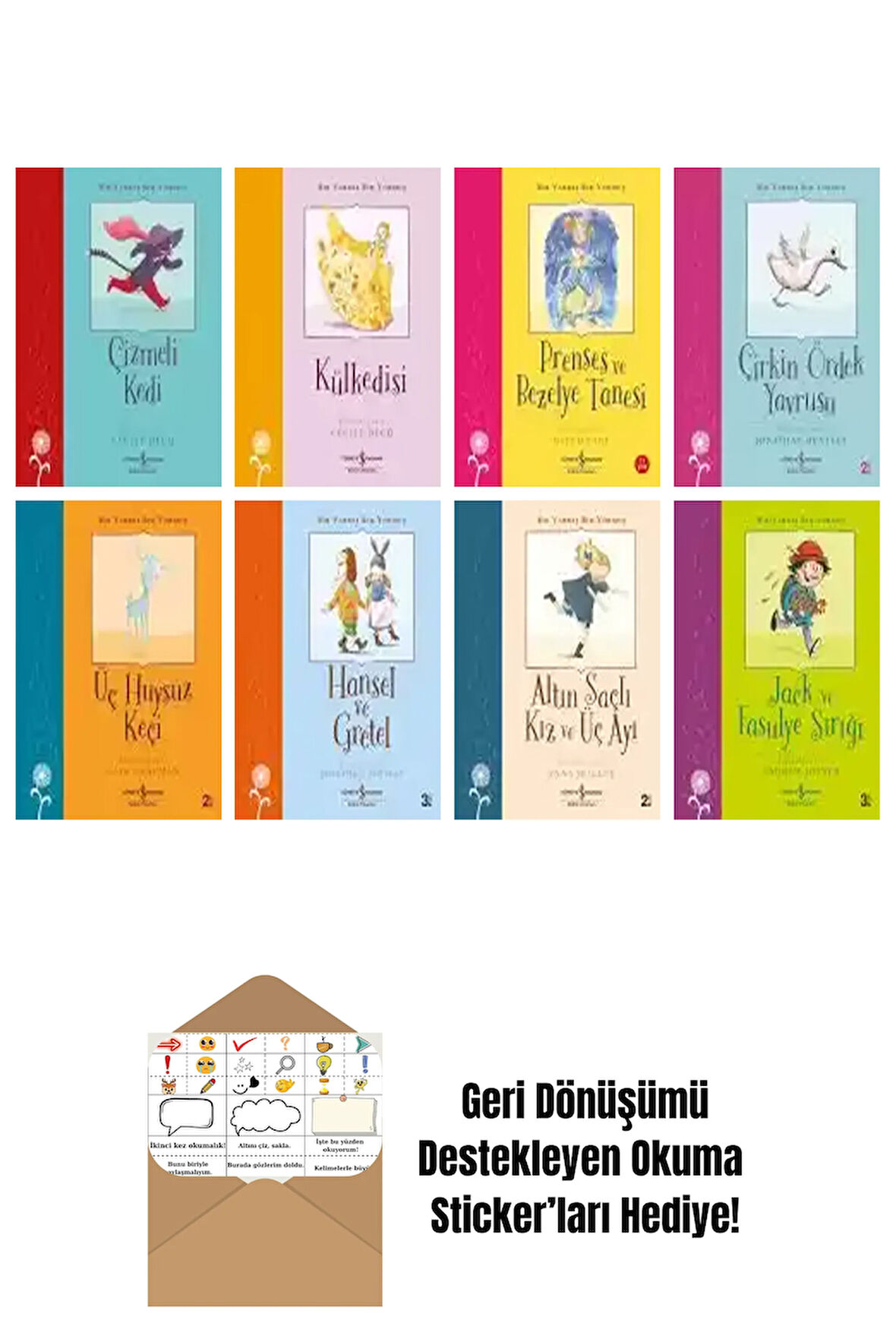 Margrete Lamond 8 Kitap Seti + Okuma Sticker'ları