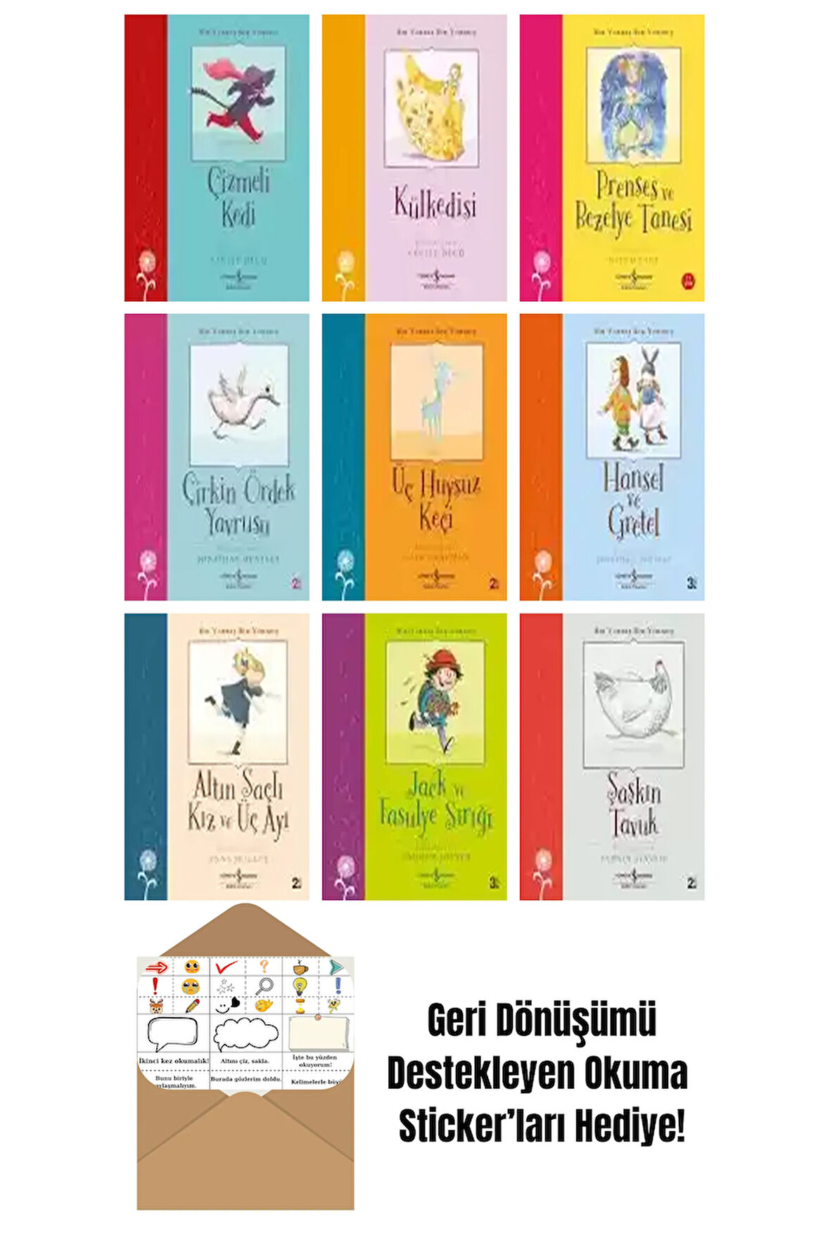 Margrete Lamond 9 Kitap Seti + Okuma Sticker'ları