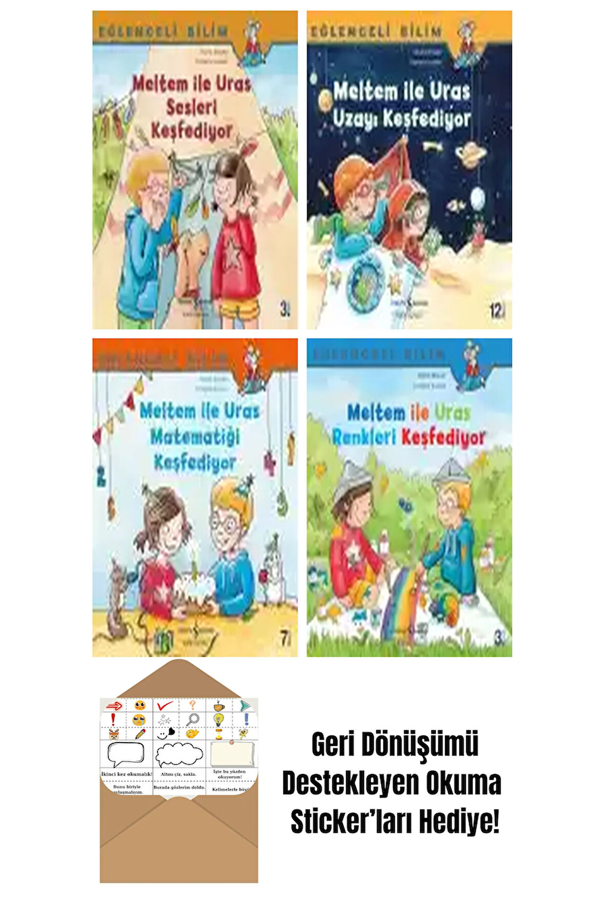 Maria Breuer 4 Kitap Seti + Okuma Sticker'ları