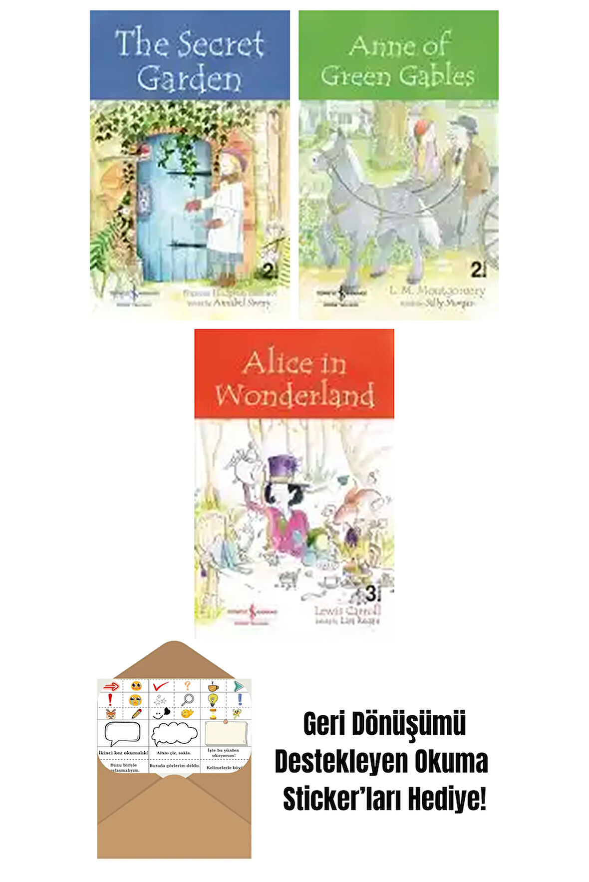 Mel Howells 3 Kitap Seti + Okuma Sticker'ları