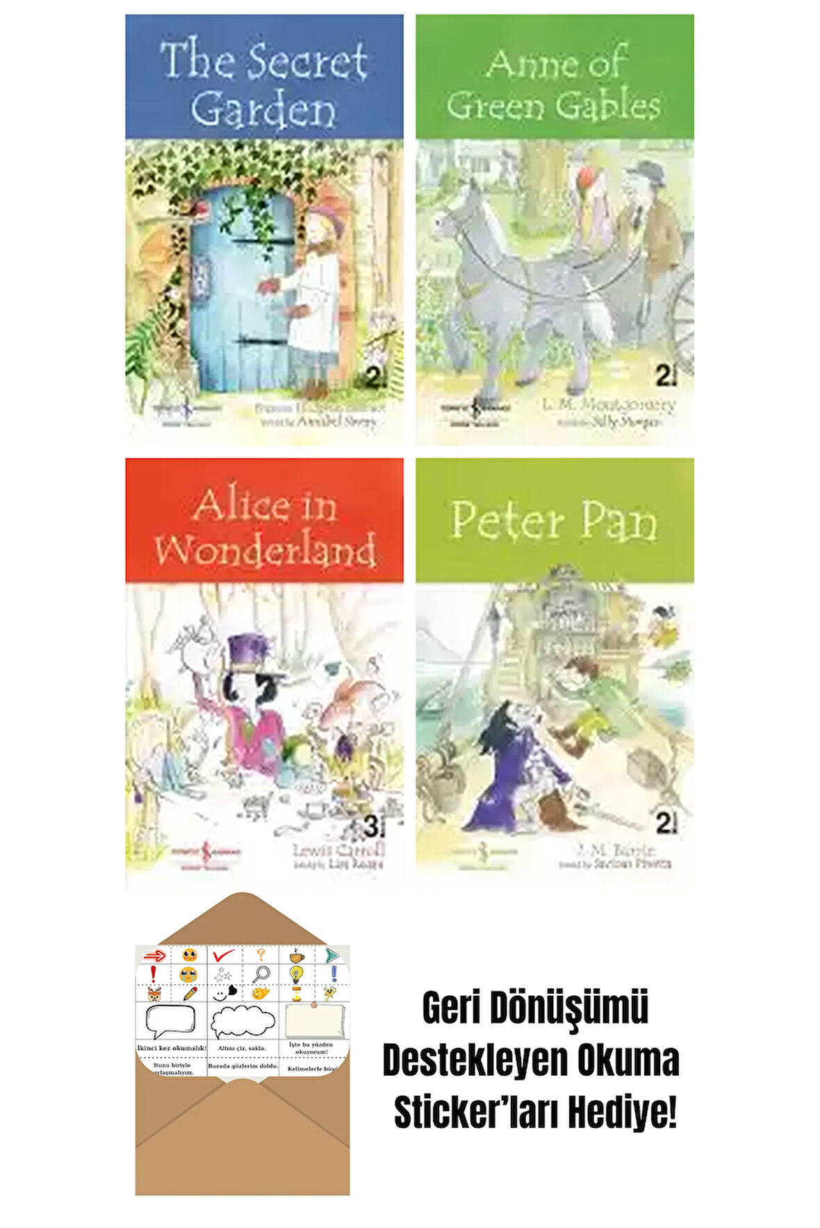 Mel Howells 4 Kitap Seti + Okuma Sticker'ları