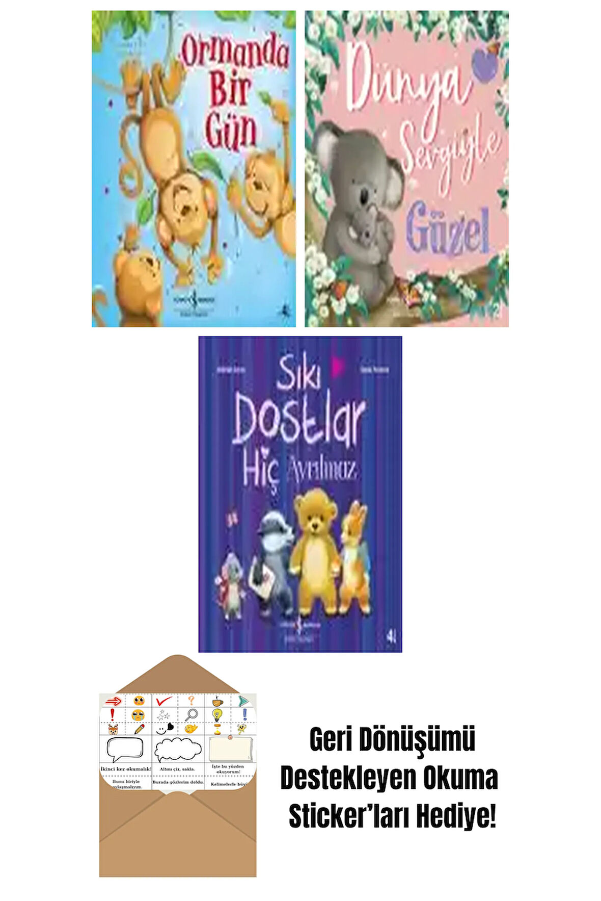 Melanie Joyce 3 Kitap Seti + Okuma Sticker'ları