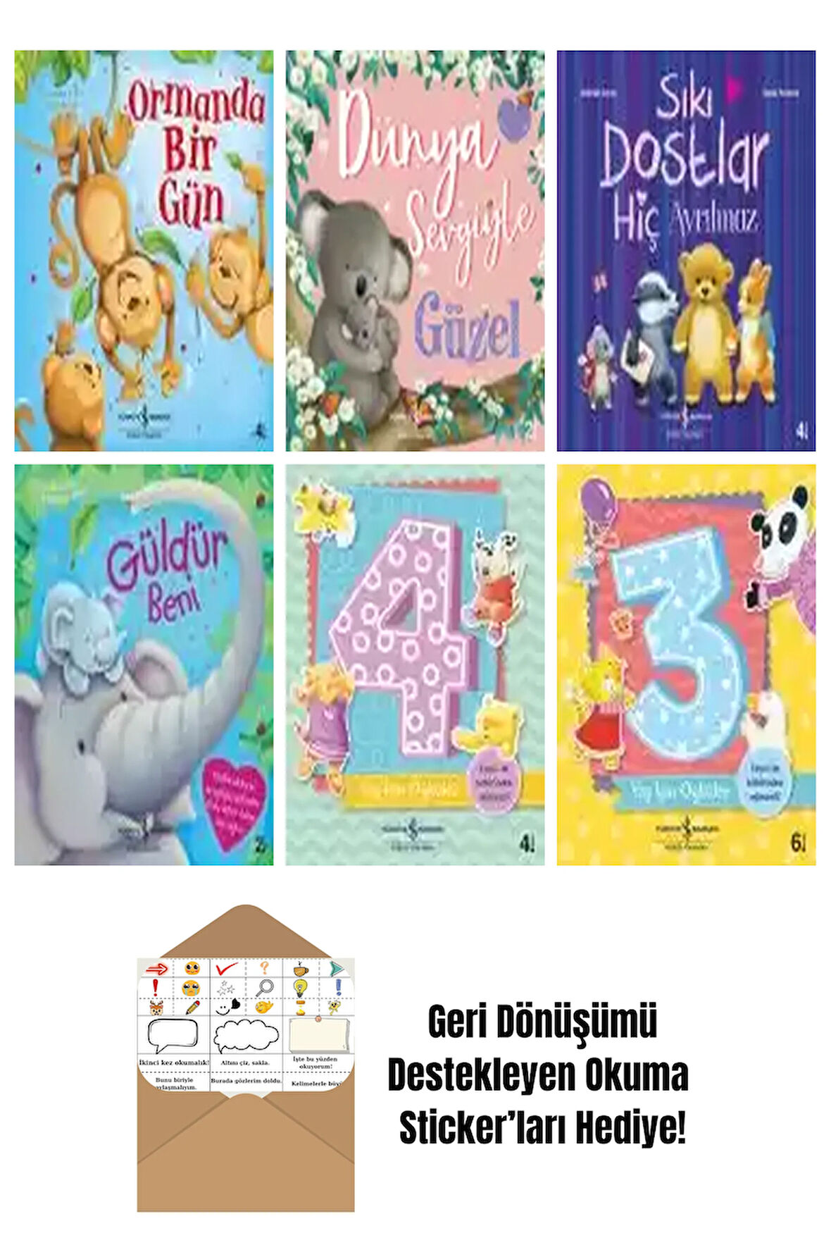 Melanie Joyce 6 Kitap Seti + Okuma Sticker'ları