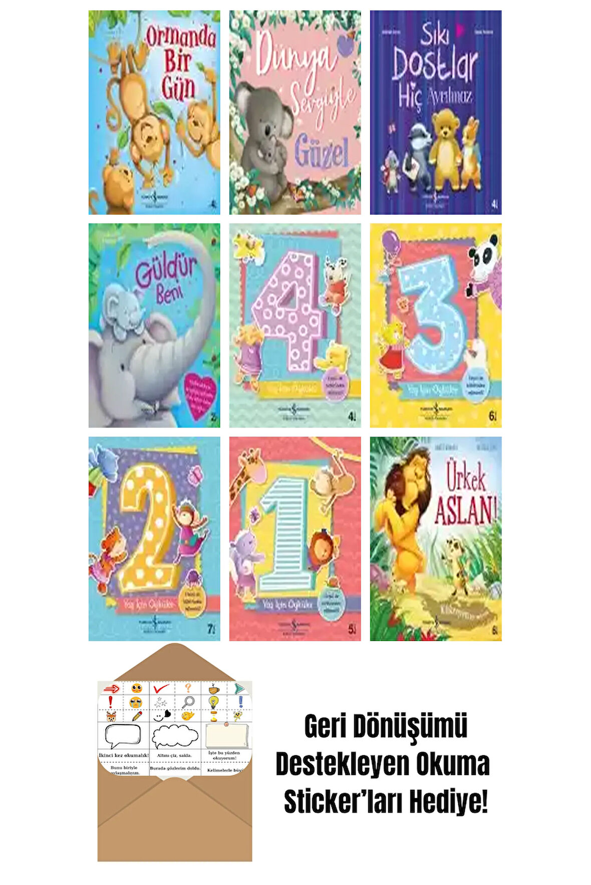 Melanie Joyce 9 Kitap Seti + Okuma Sticker'ları