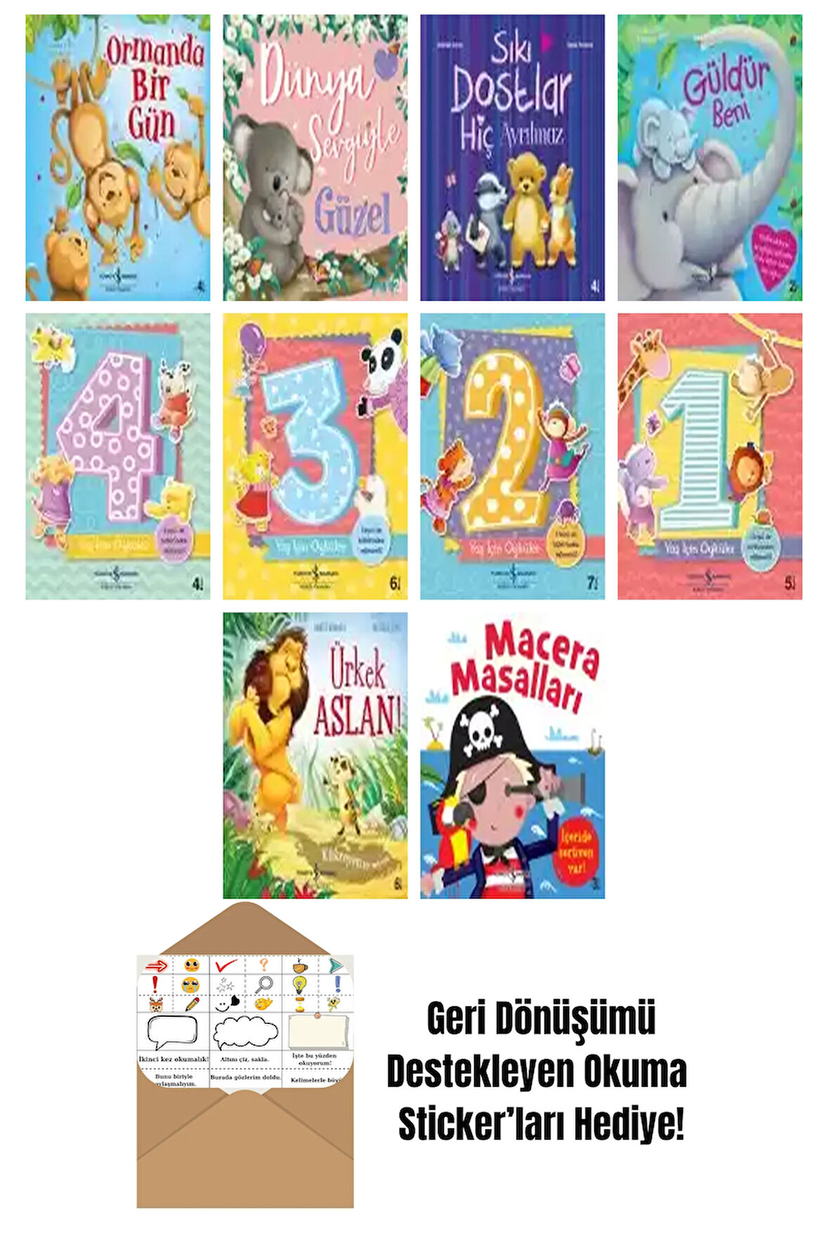 Melanie Joyce 10 Kitap Seti + Okuma Sticker'ları