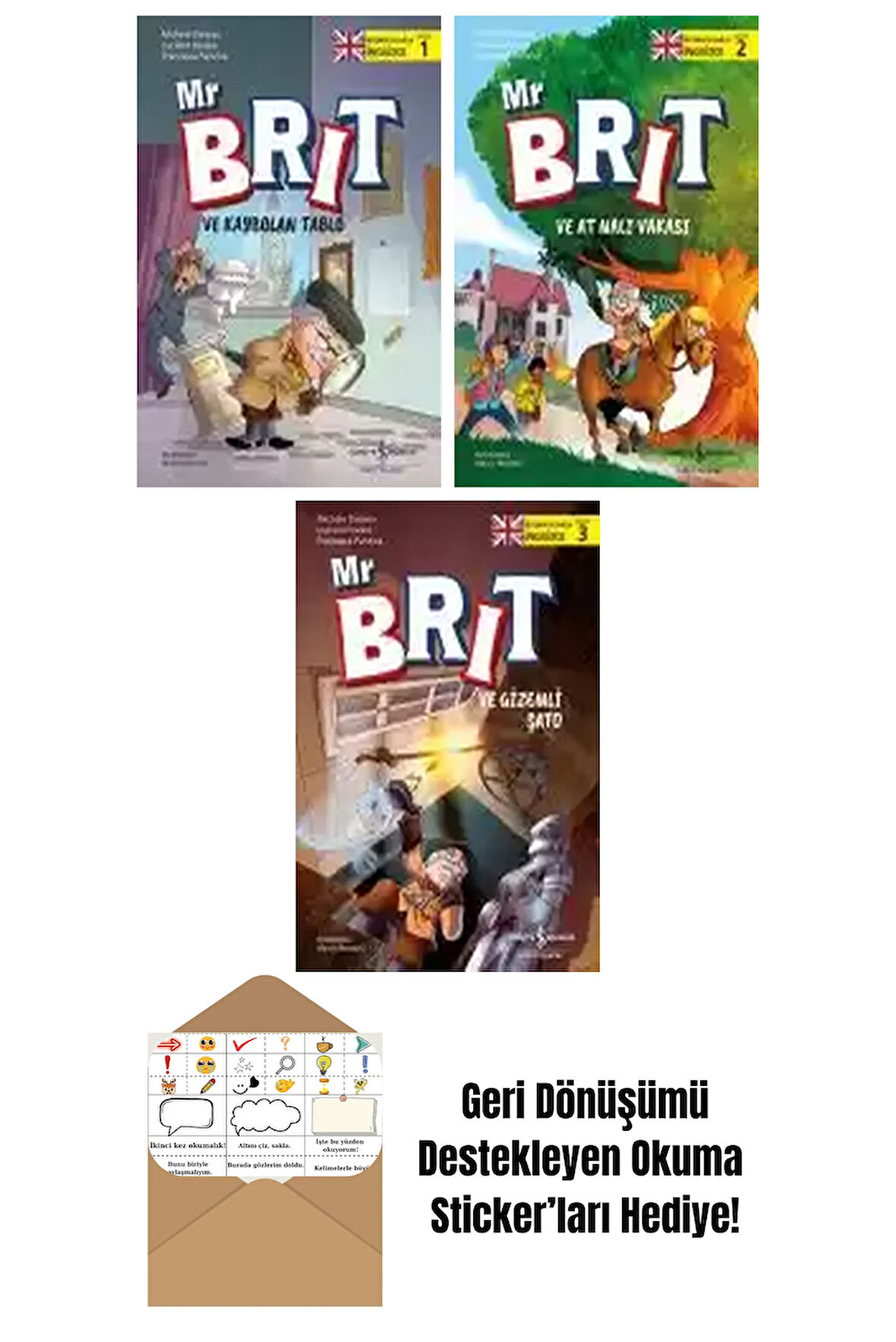 Michele Daloiso 3 Kitap Seti + Okuma Sticker'ları