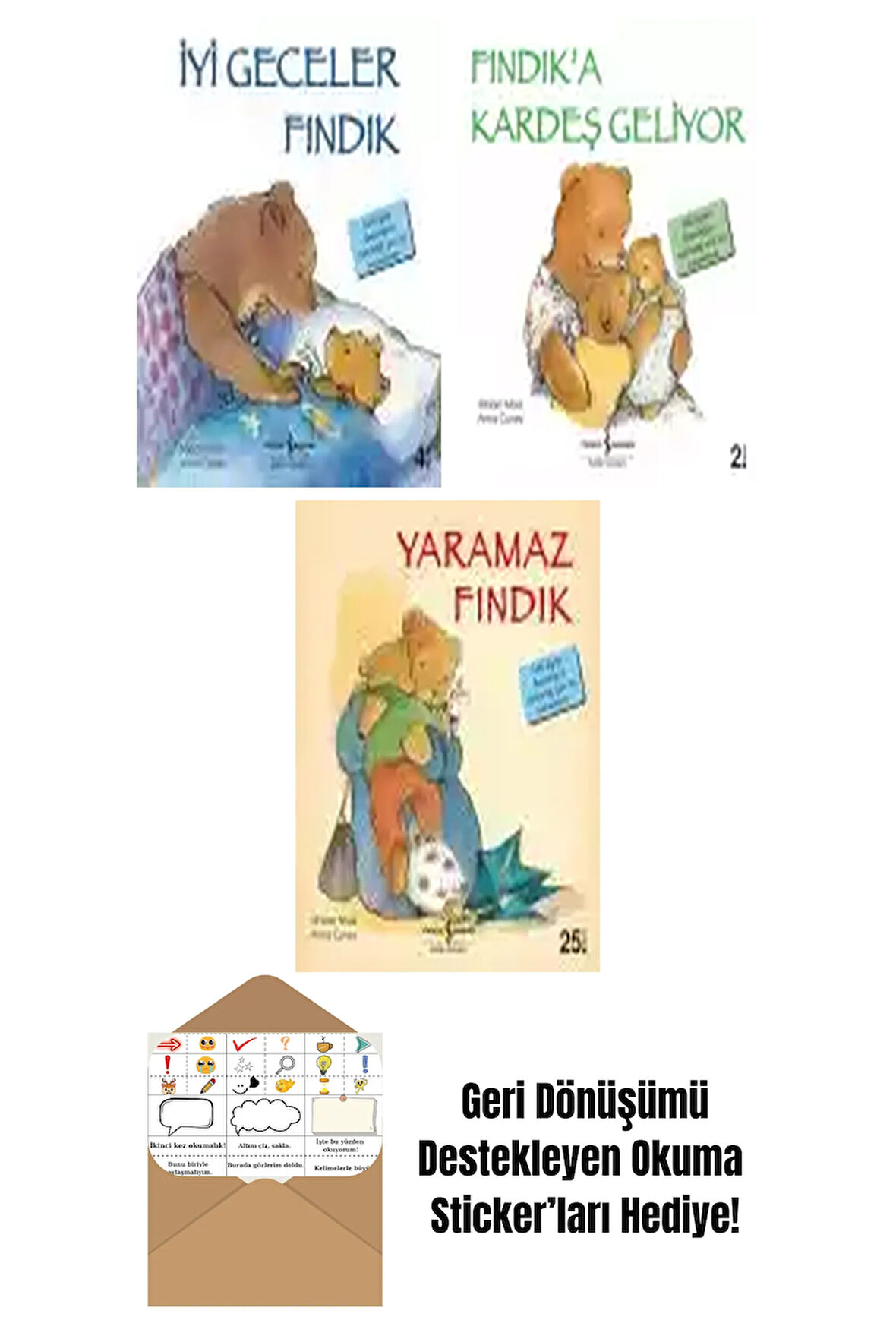 Miriam Moss 3 Kitap Seti + Okuma Sticker'ları