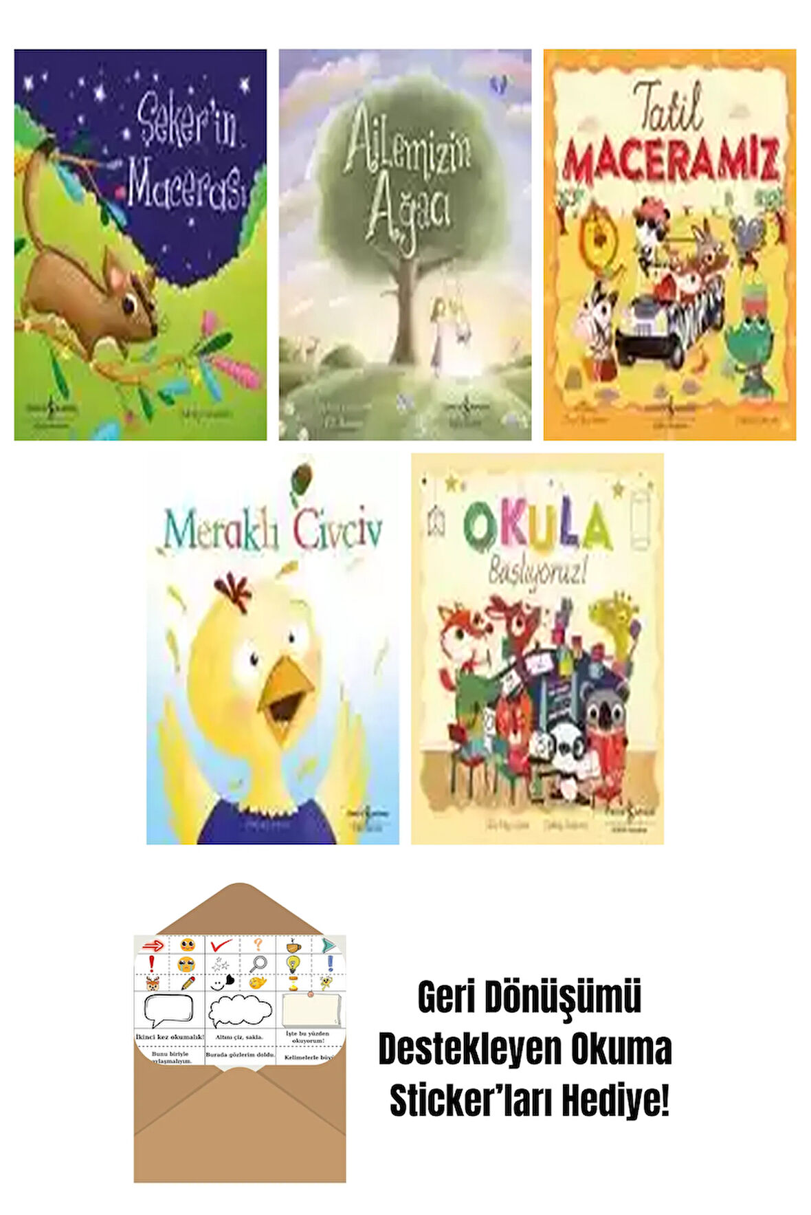 Oakley Graham 5 Kitap Seti + Okuma Sticker'ları