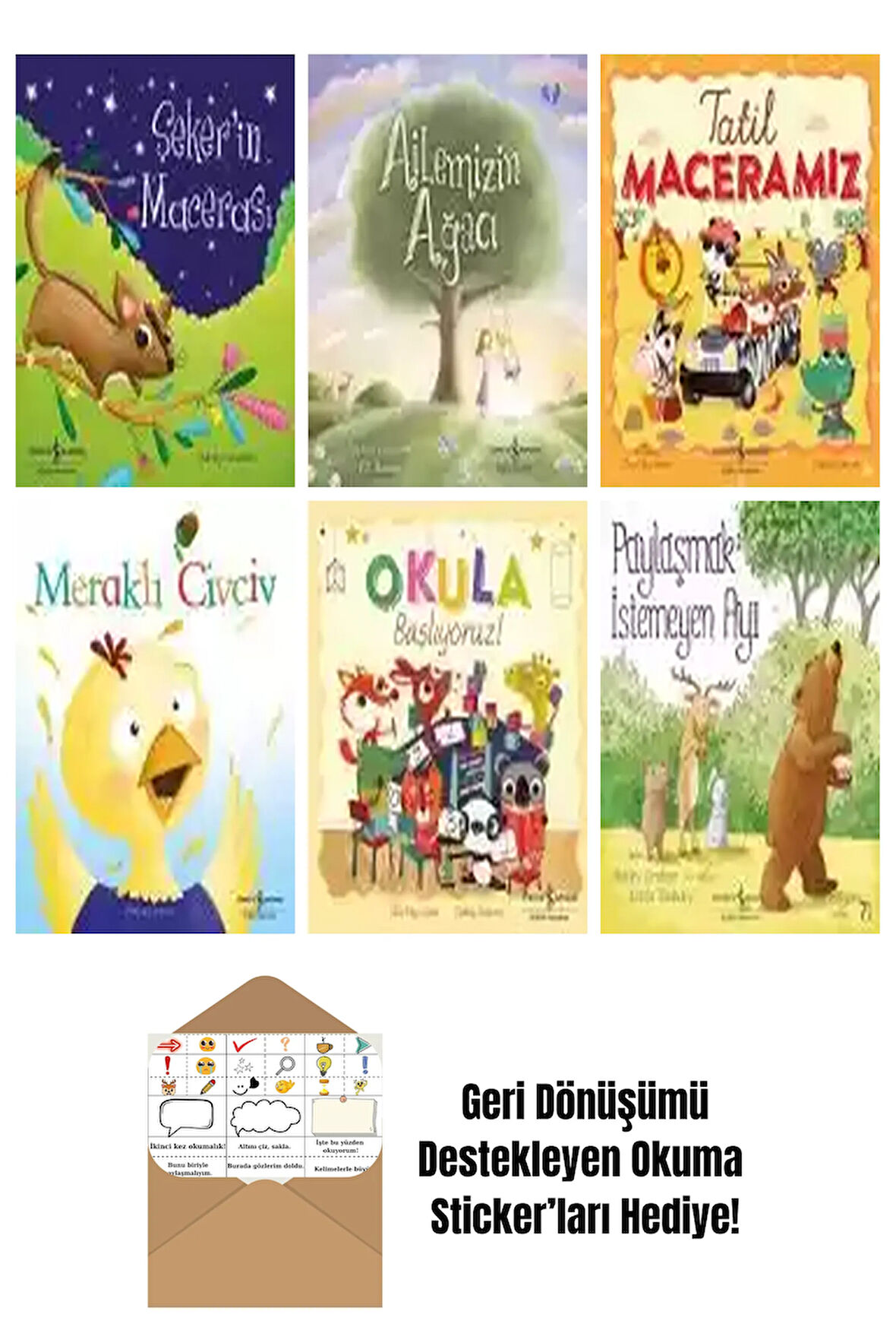 Oakley Graham 6 Kitap Seti + Okuma Sticker'ları