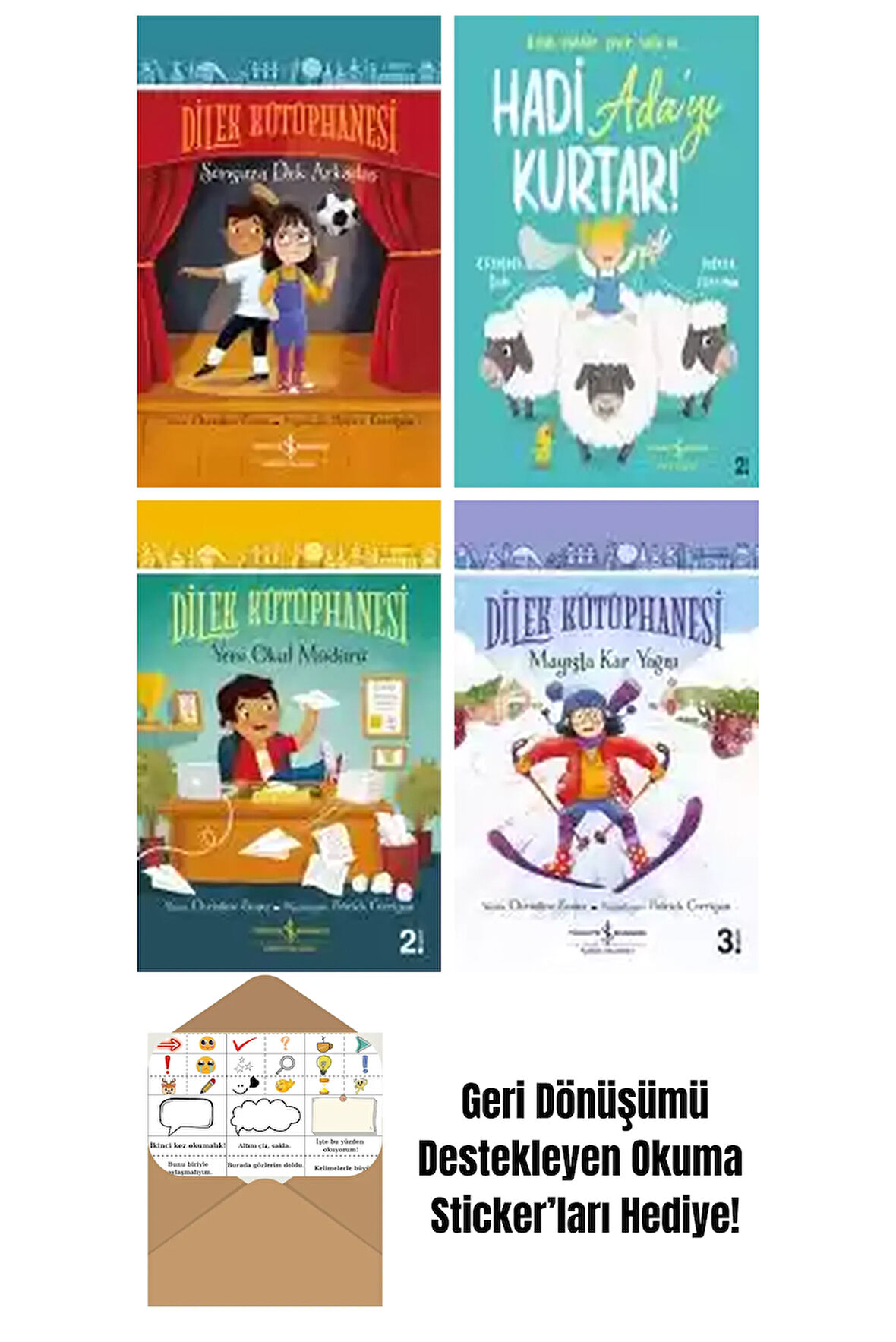 Patrick Corrigan 4 Kitap Seti + Okuma Sticker'ları