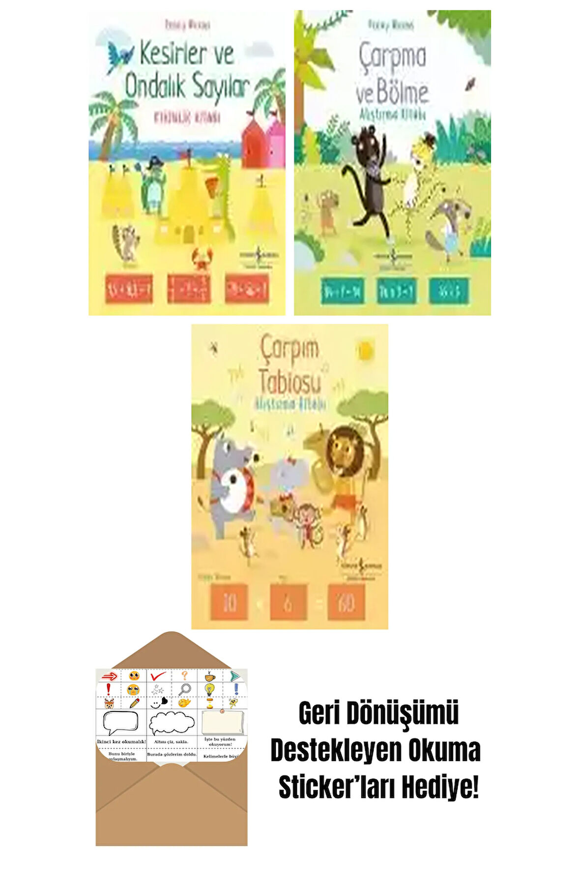 Penny Worms 3 Kitap Seti + Okuma Sticker'ları