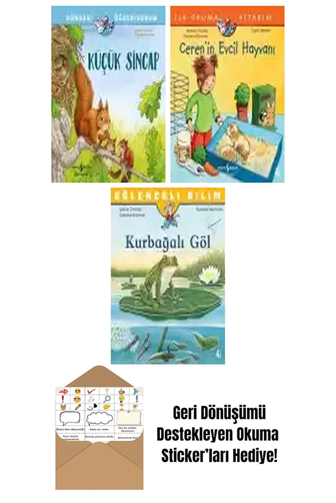 Sabine Choinski 3 Kitap Seti + Okuma Sticker'ları