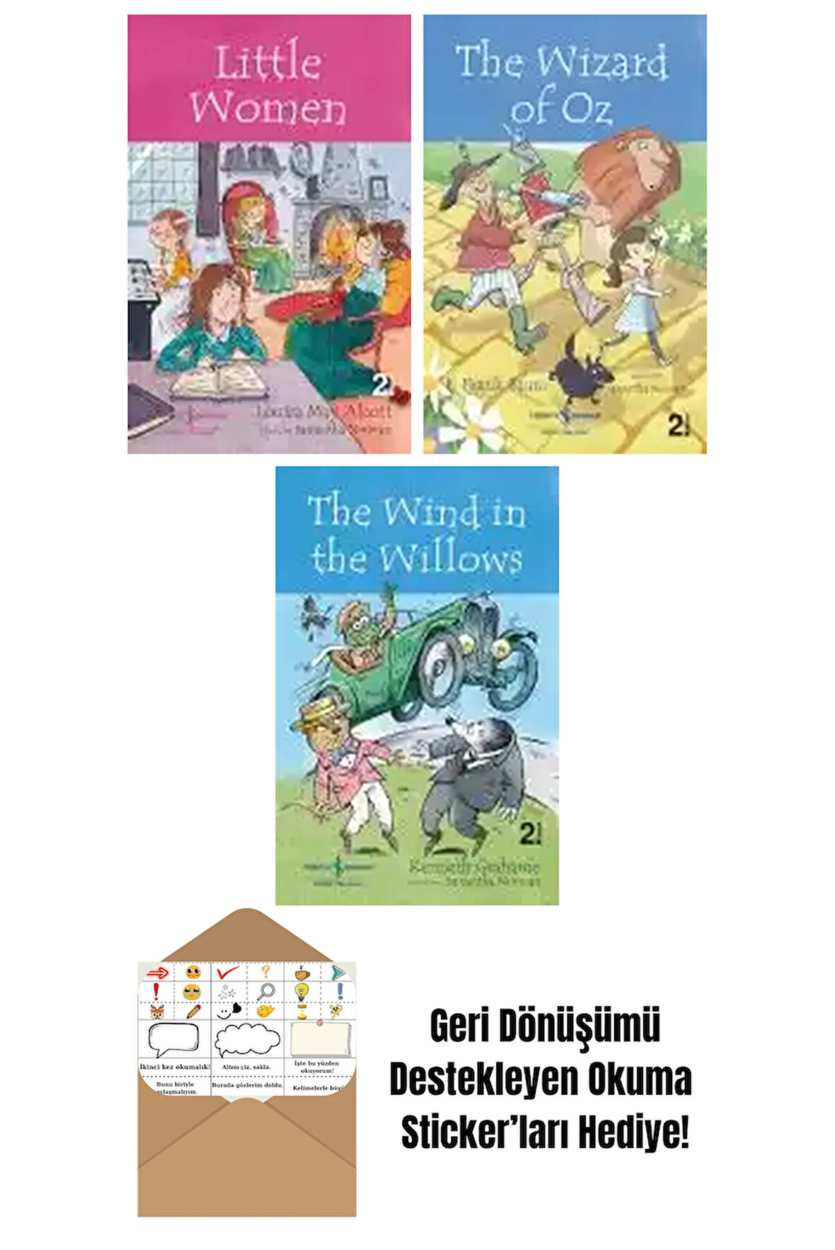 Samantha Noonan 3 Kitap Seti + Okuma Sticker'ları