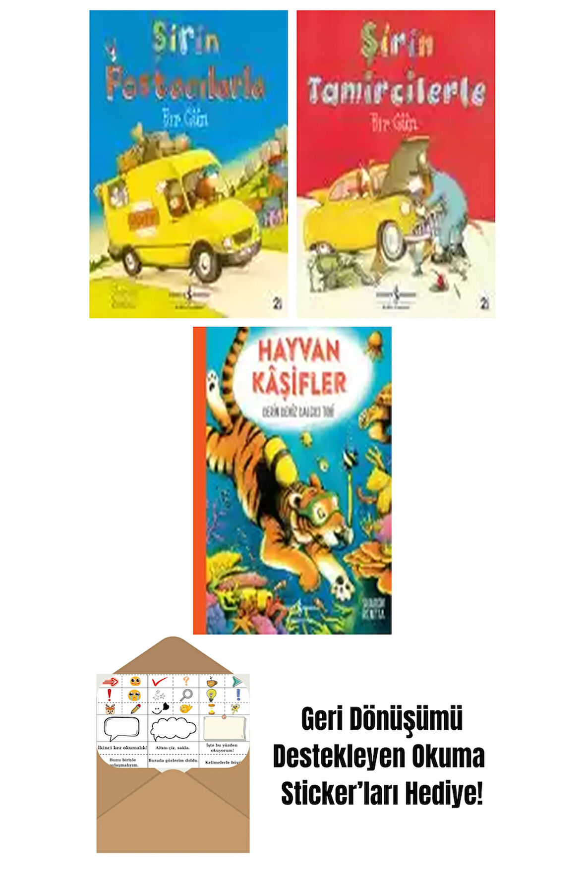 Sharon Rentta 3 Kitap Seti + Okuma Sticker'ları