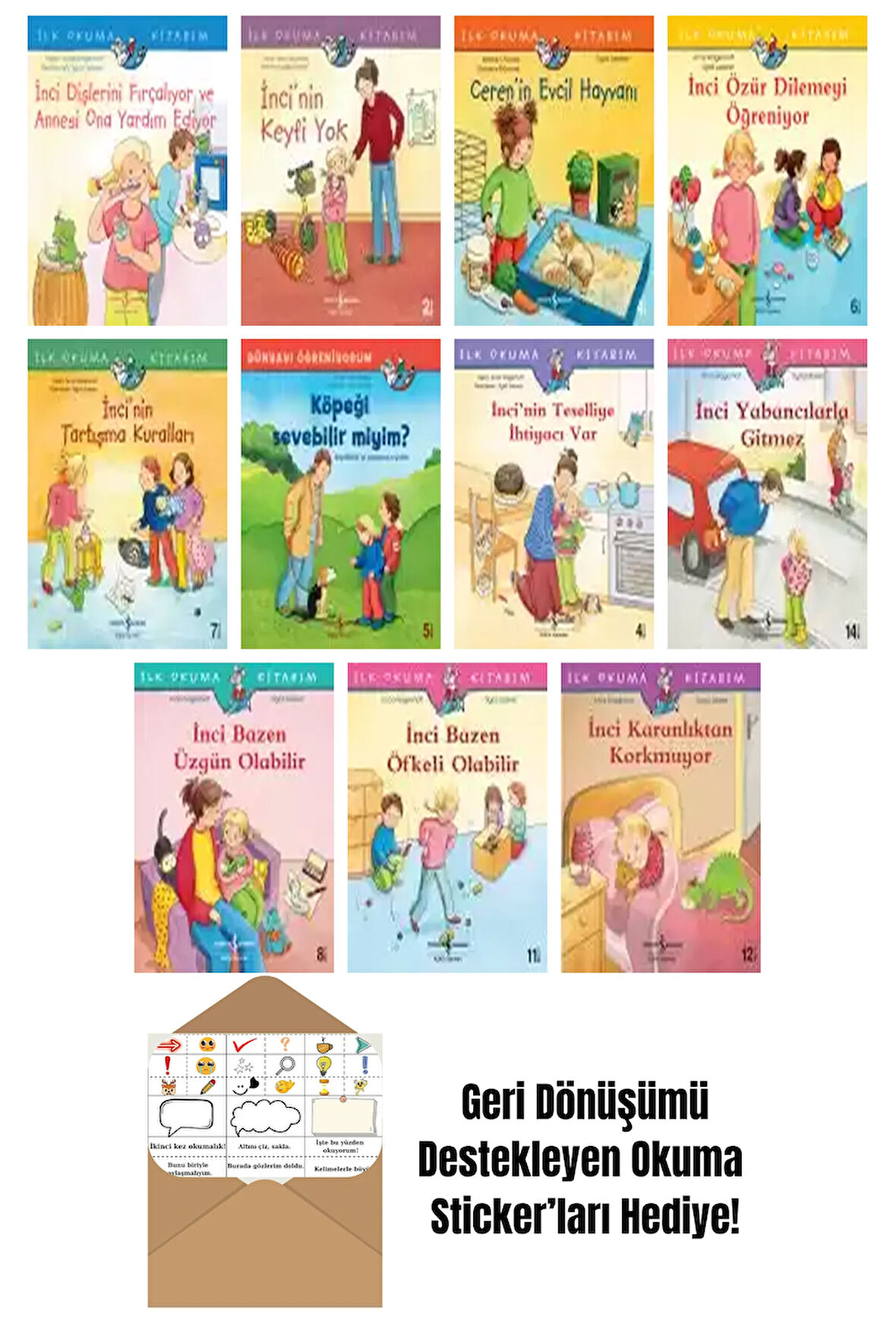 Sigrid Leberer 11 Kitap Seti + Okuma Sticker'ları