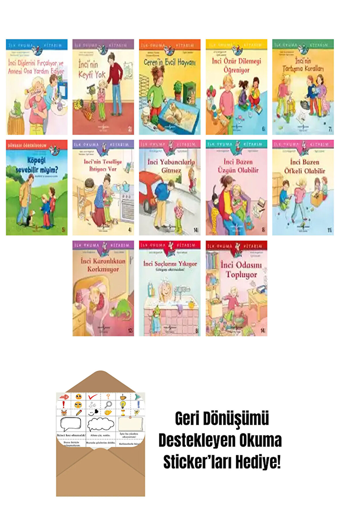 Sigrid Leberer 13 Kitap Seti + Okuma Sticker'ları