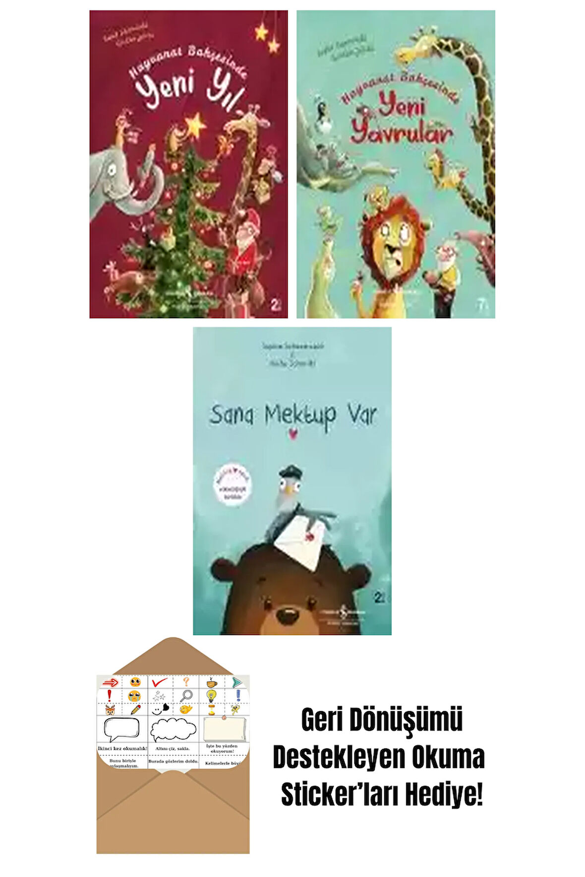 Sophie Schoenwald 3 Kitap Seti + Okuma Sticker'ları