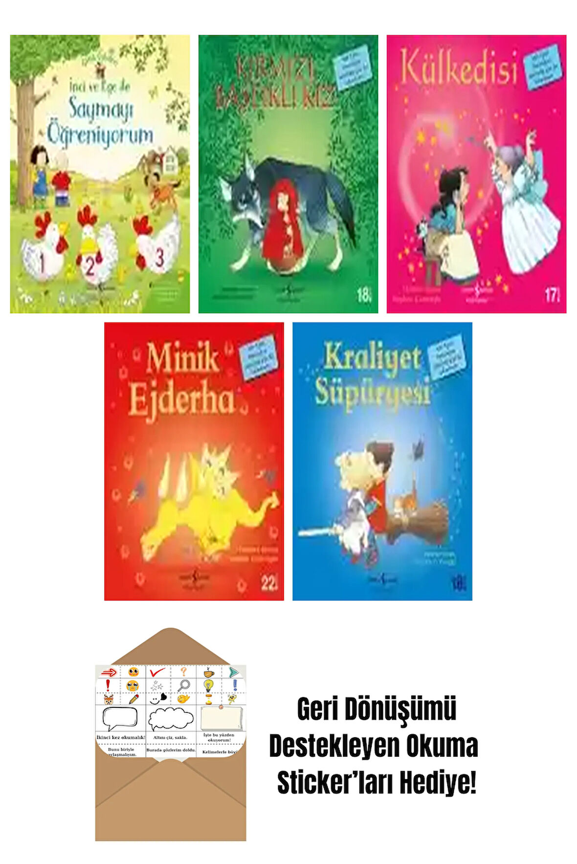 Stephen Cartwright 5 Kitap Seti + Okuma Sticker'ları