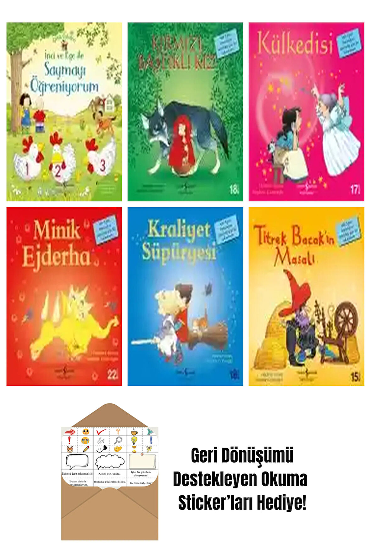 Stephen Cartwright 6 Kitap Seti + Okuma Sticker'ları