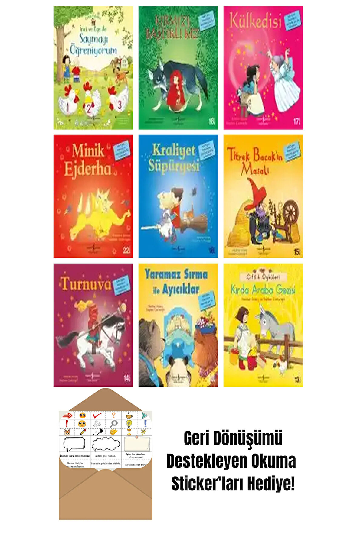 Stephen Cartwright 9 Kitap Seti + Okuma Sticker'ları