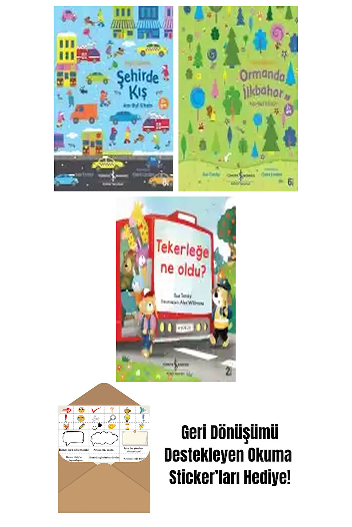 Sue Tarsky 3 Kitap Seti + Okuma Sticker'ları