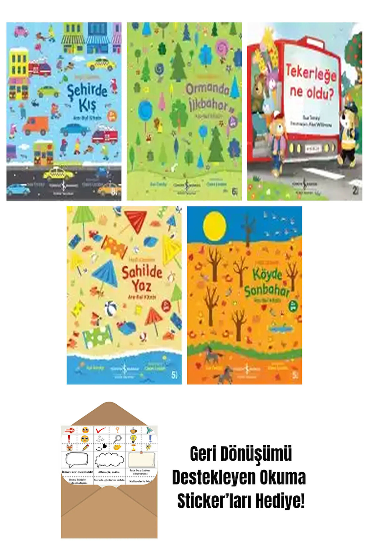 Sue Tarsky 5 Kitap Seti + Okuma Sticker'ları