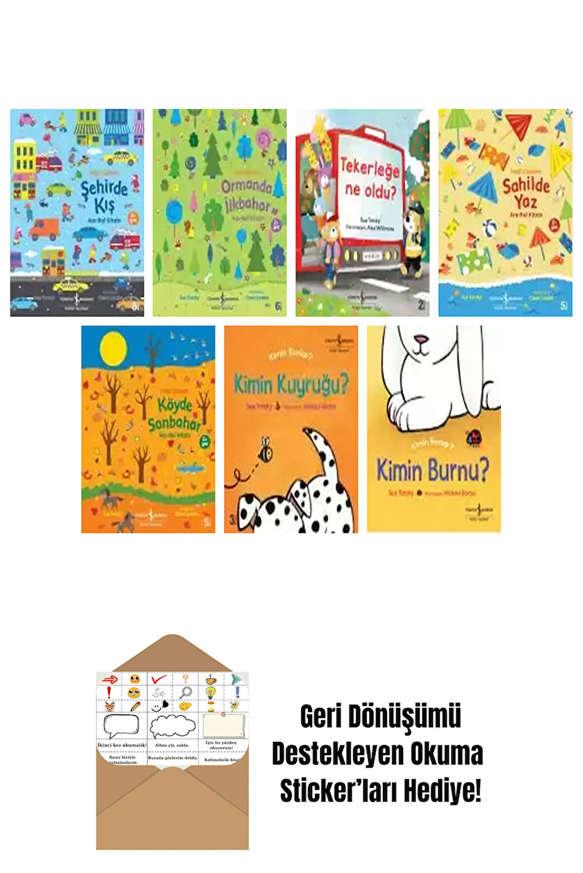 Sue Tarsky 7 Kitap Seti + Okuma Sticker'ları