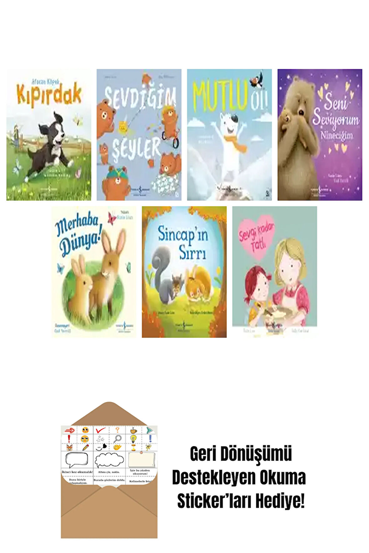 Susie Linn 7 Kitap Seti + Okuma Sticker'ları