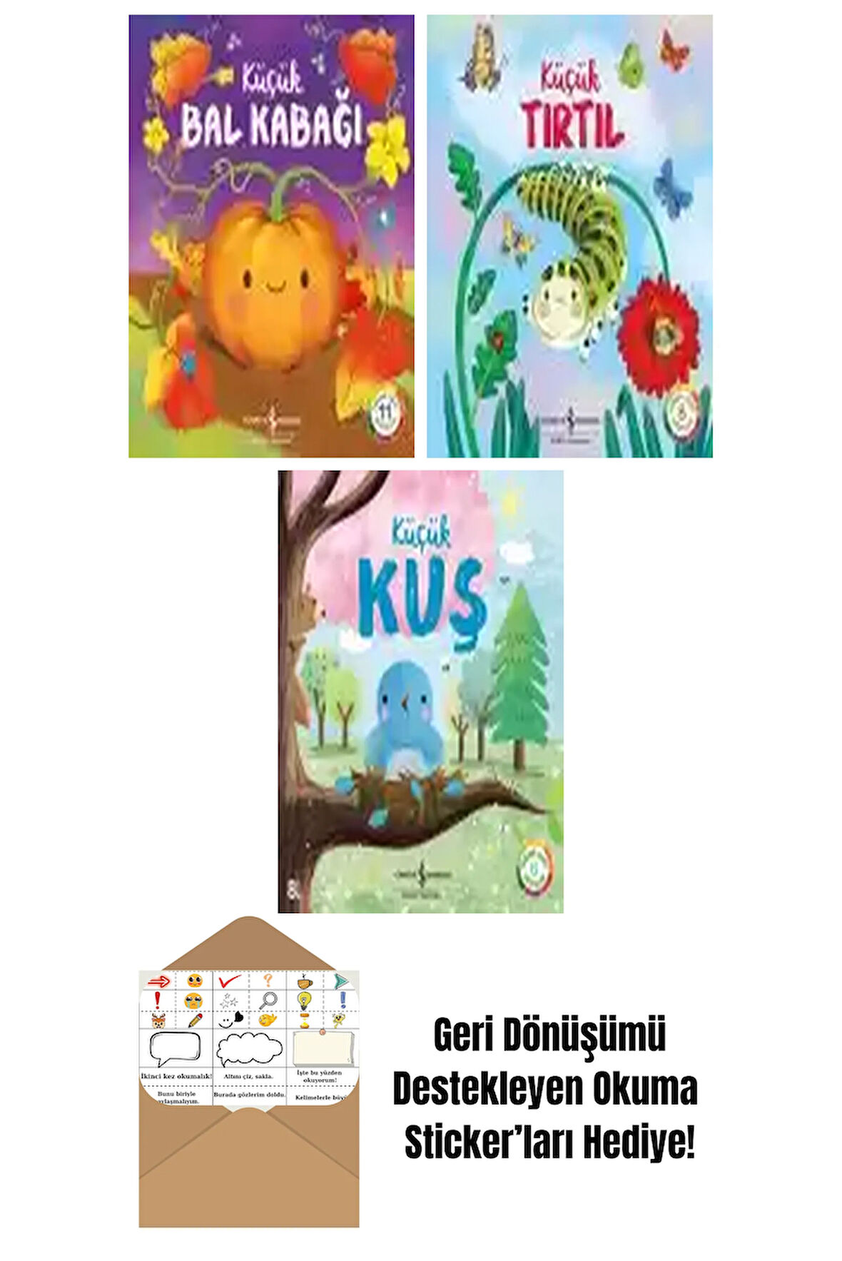 Suzanne Fossey 3 Kitap Seti + Okuma Sticker'ları