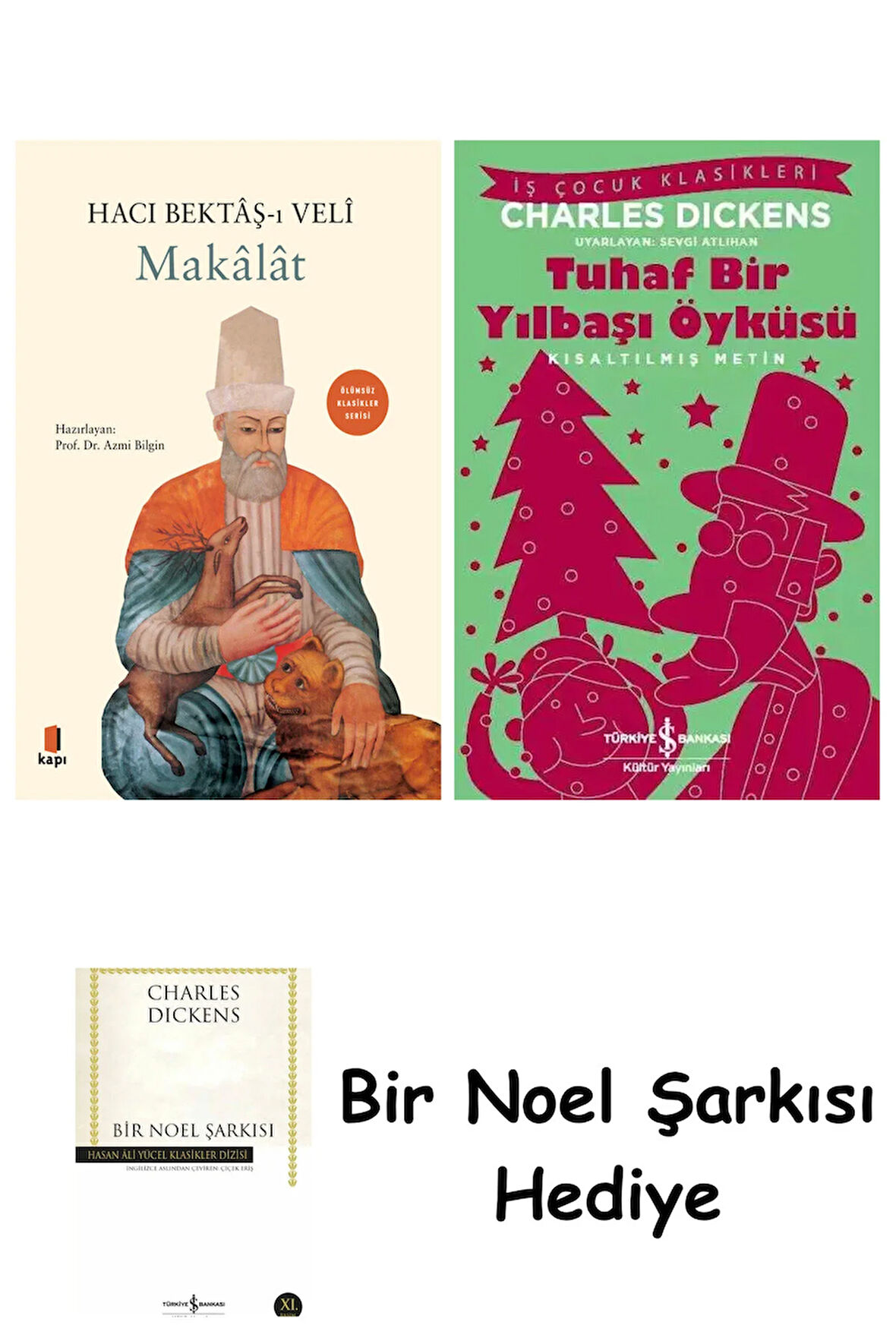 Makâlât (Ciltli) + Tuhaf Bir Yılbaşı Öyküsü + Bir Noel Şarkısı
