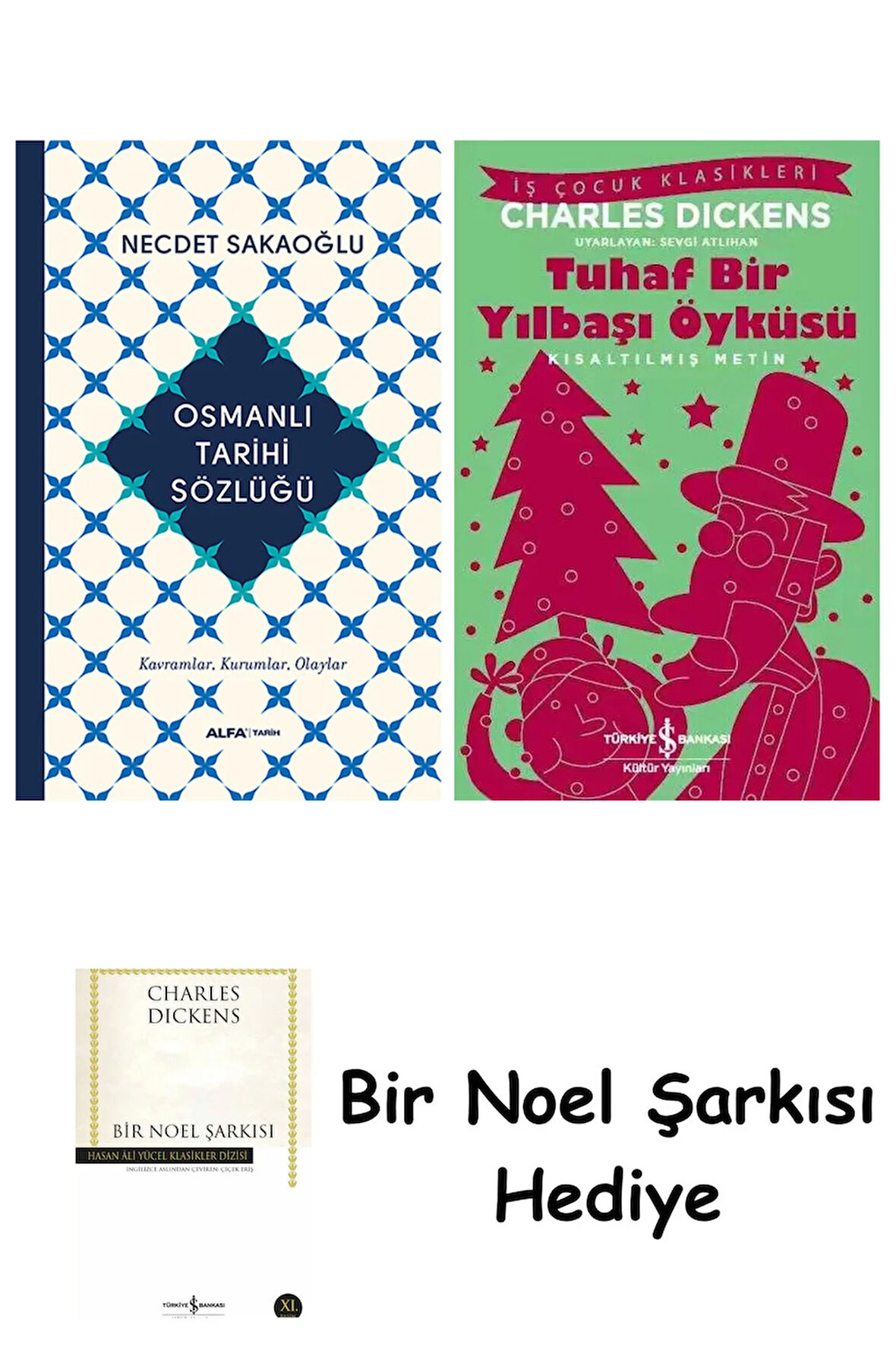 Osmanlı Tarihi Sözlüğü (Ciltli) + Tuhaf Bir Yılbaşı Öyküsü + Bir Noel Şarkısı