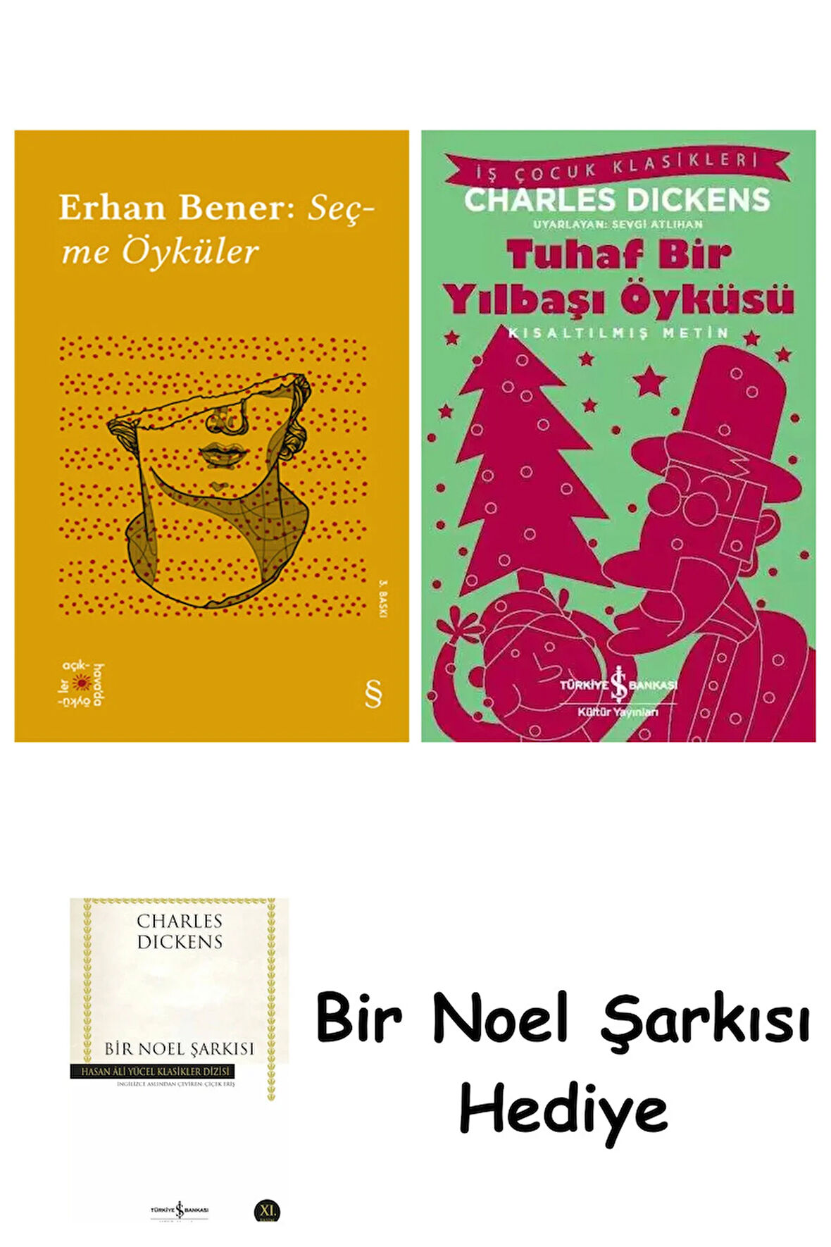 Everest Açıkhava 5 - Erhan Bener Seçme Öyküler + Tuhaf Bir Yılbaşı Öyküsü + Bir Noel Şarkısı