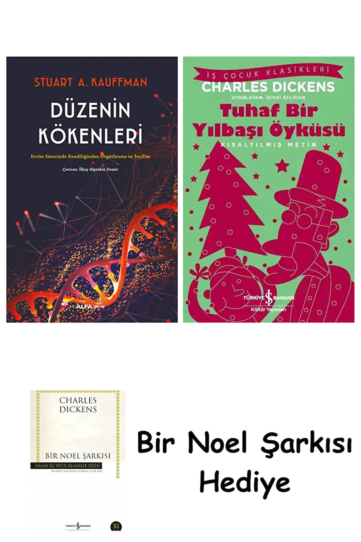 Düzenin Kökenleri (Ciltli) + Tuhaf Bir Yılbaşı Öyküsü + Bir Noel Şarkısı