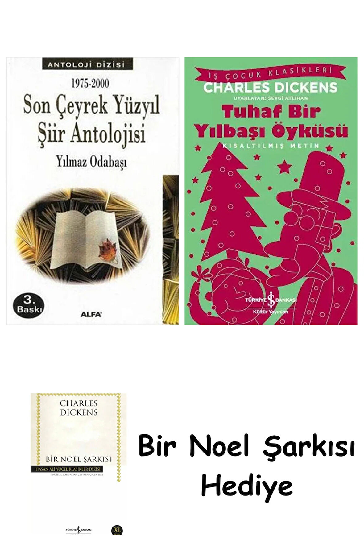 Son Çeyrek Yüzyıl Şiir Antolojisi + Tuhaf Bir Yılbaşı Öyküsü + Bir Noel Şarkısı