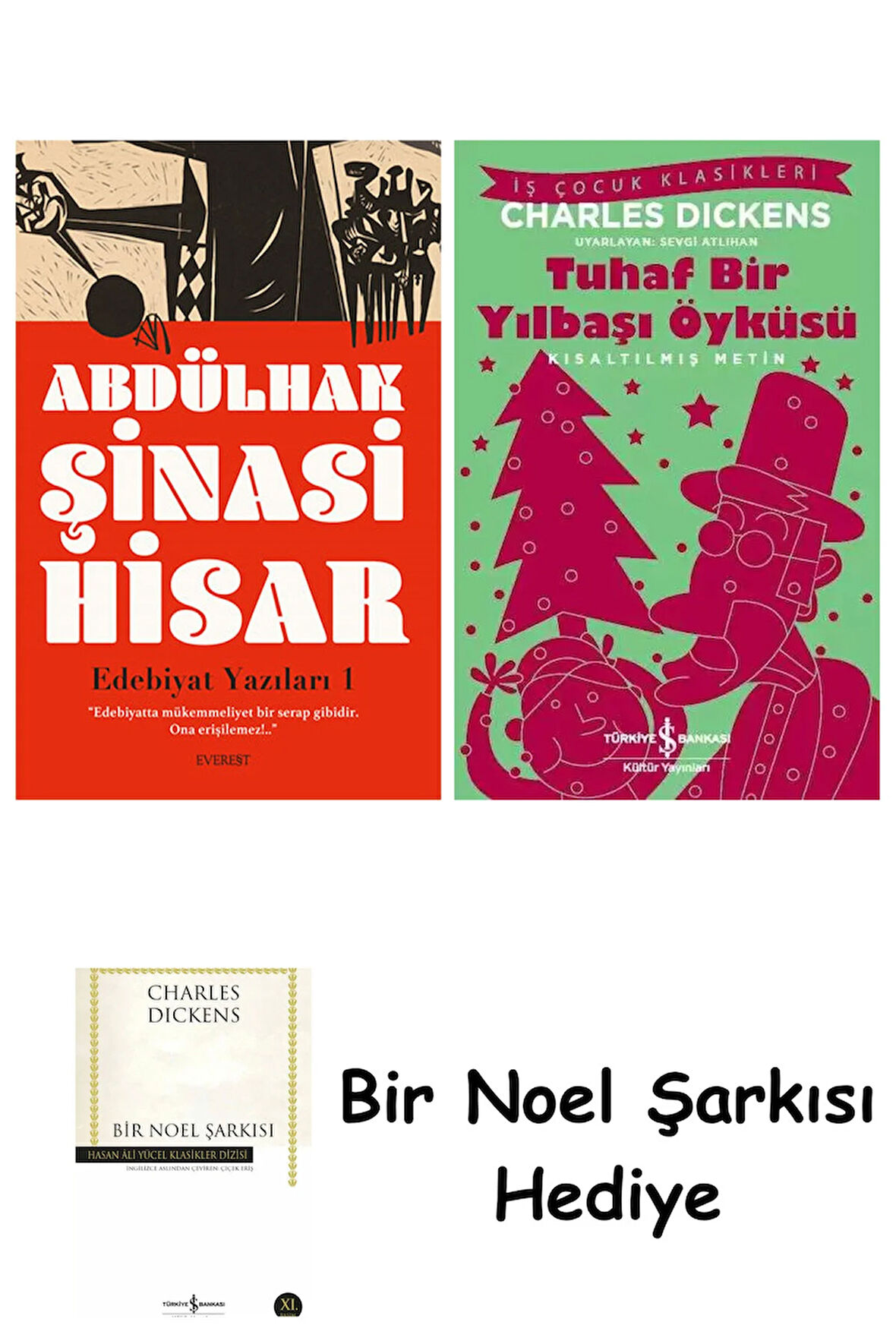 Edebiyat Yazıları - 1 + Tuhaf Bir Yılbaşı Öyküsü + Bir Noel Şarkısı