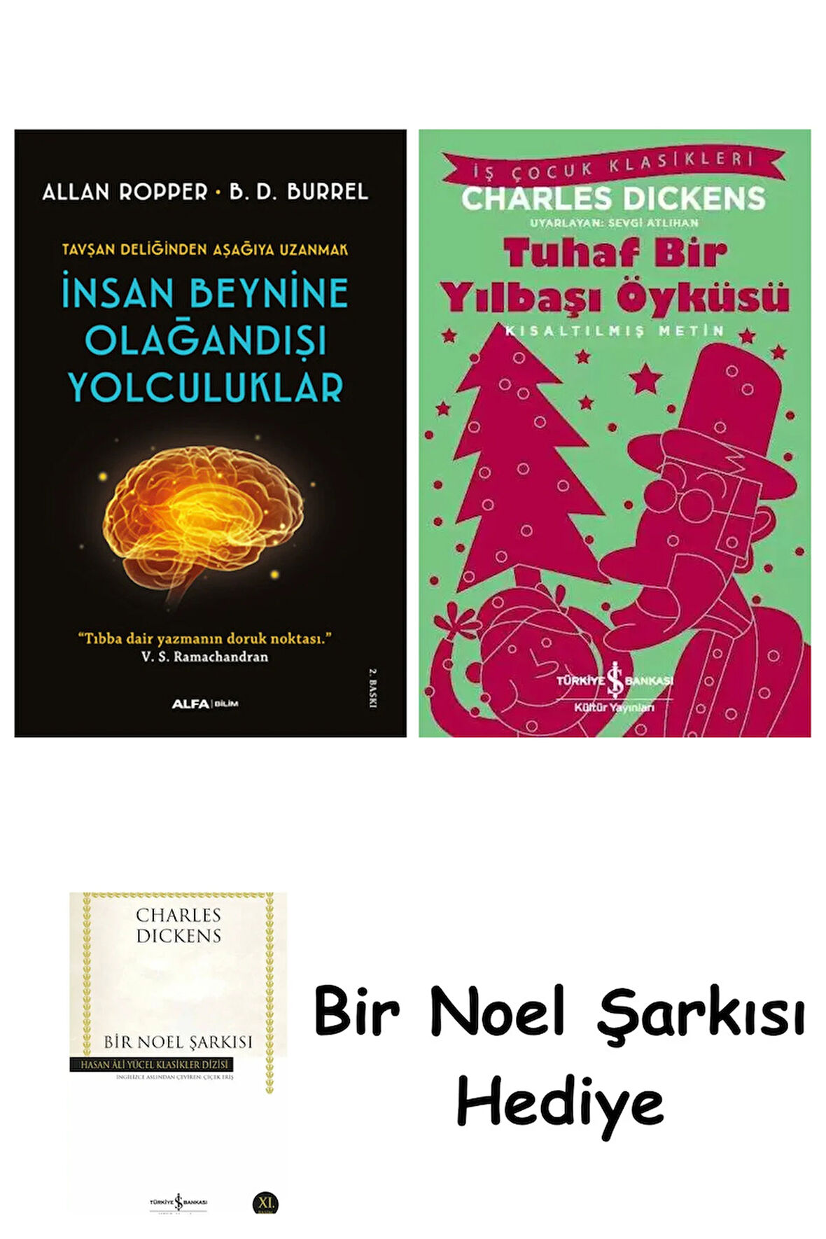 İnsan Beynine Olağandışı Yolculuklar + Tuhaf Bir Yılbaşı Öyküsü + Bir Noel Şarkısı