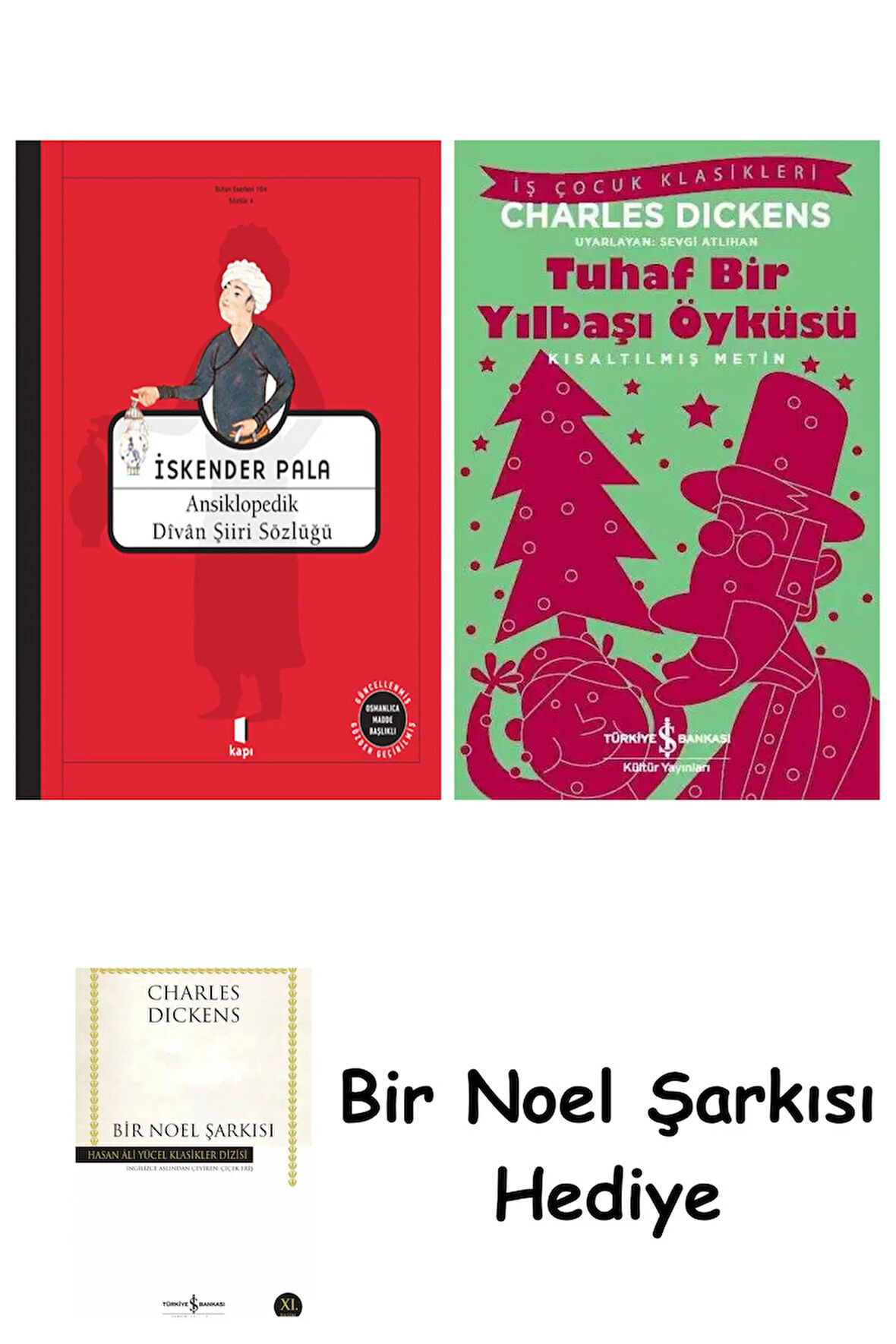 Ansikolopedik Divân Şiiri Sözlüğü (Ciltli) + Tuhaf Bir Yılbaşı Öyküsü + Bir Noel Şarkısı